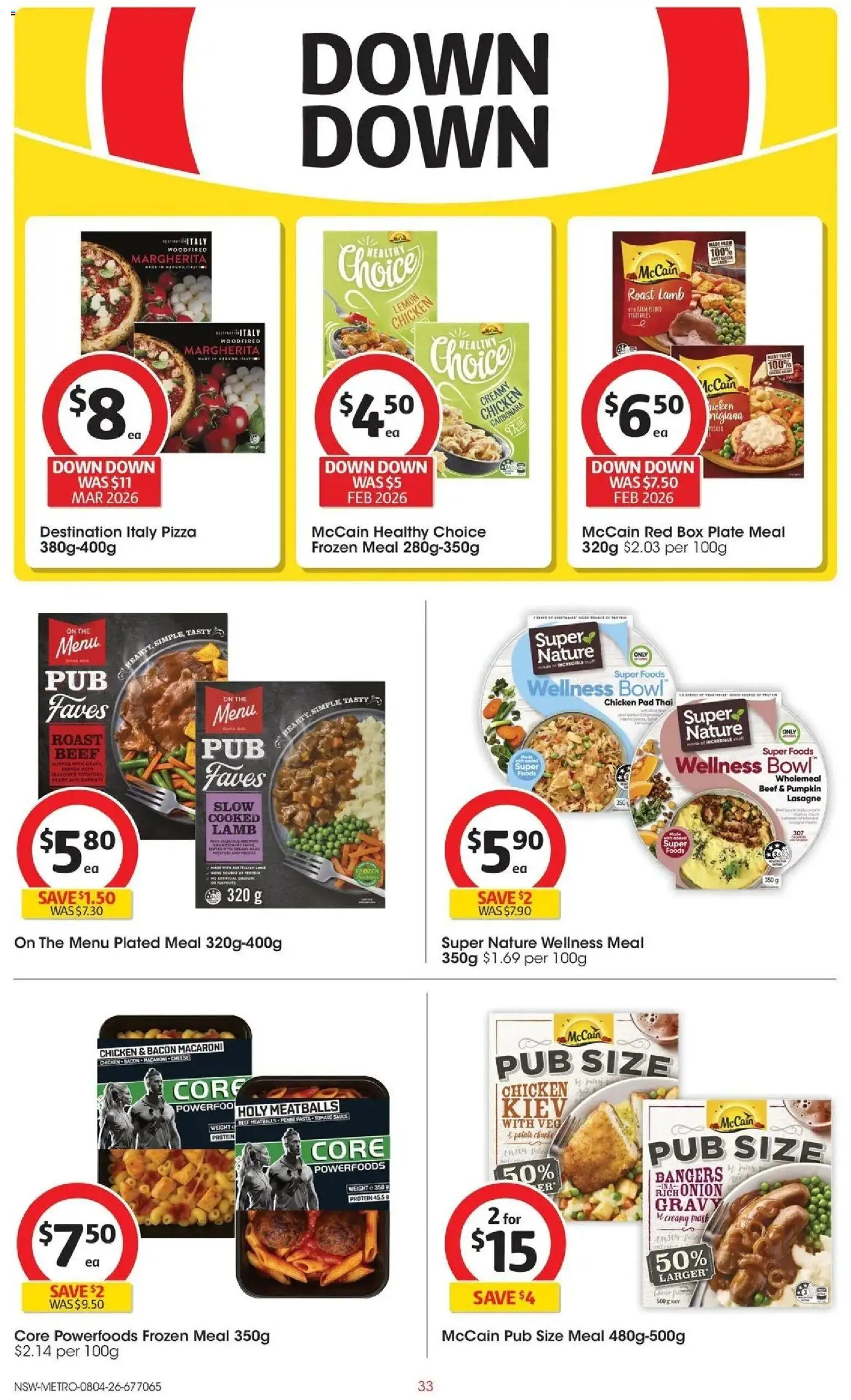 Deals catalogue - valid from 07.04.2026 | Page: 33 | Products: Lamb, Beef, Carrots, Weight