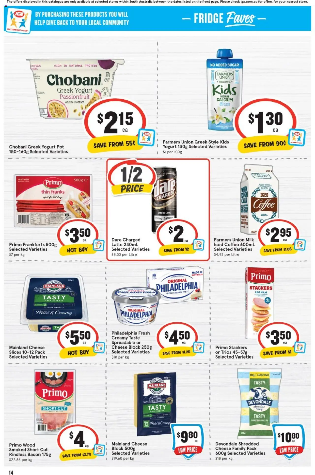IGA catalogue - valid from 20.08.2025 | Page: 10 | Products: Milk, Pepsi, Chips, Bag