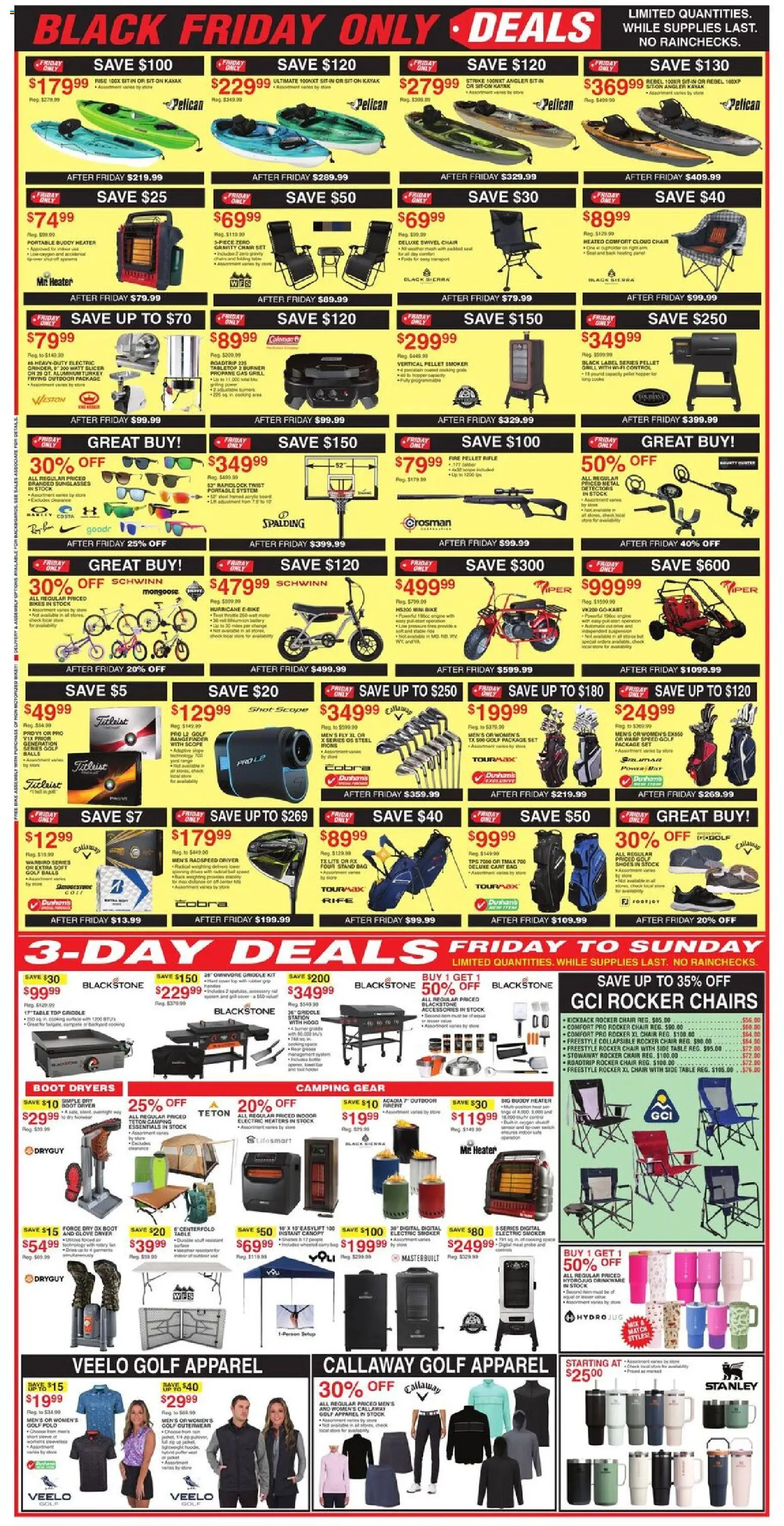 Dunham's Sports Black Friday Sale - valid from 28.11.2025 | Page: 2 | Products: Swivel, Griddle, Bag, Rifle
