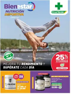 Cruz Verde - Nutrición Deportiva válido desde el 01.02.2026