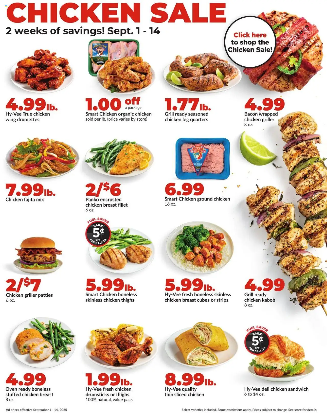 HyVee Weekly Ad - valid from 08.09.2025 | Page: 11 | Products: Oven, Grill