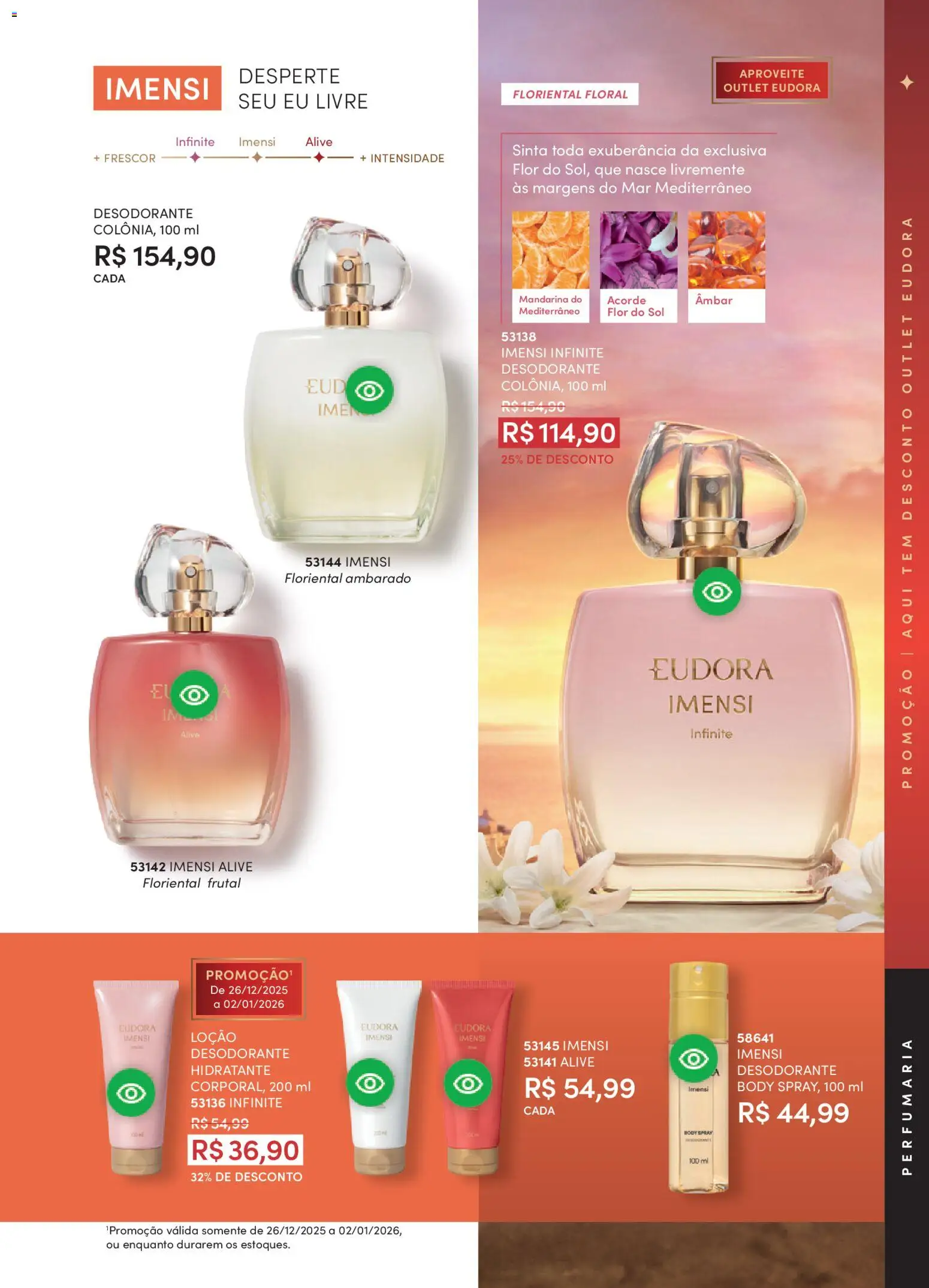 Eudora Folheto - válido de 17.12.2025 | Página: 68 | Produtos: Desodorante, Body