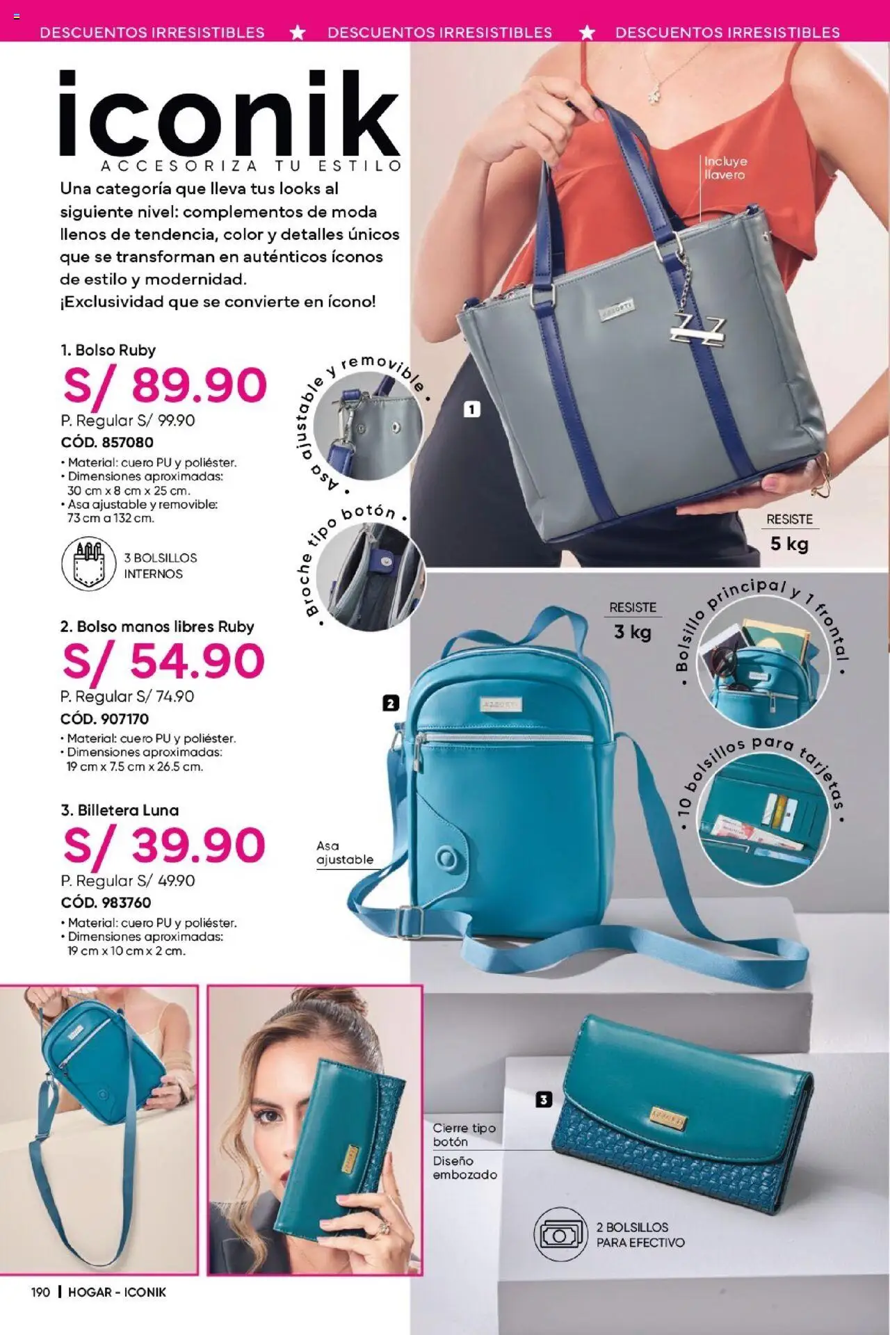 Catálogo Azzorti válido desde 17.06.2025 | Página: 192 | Productos: Bolso, Billetera