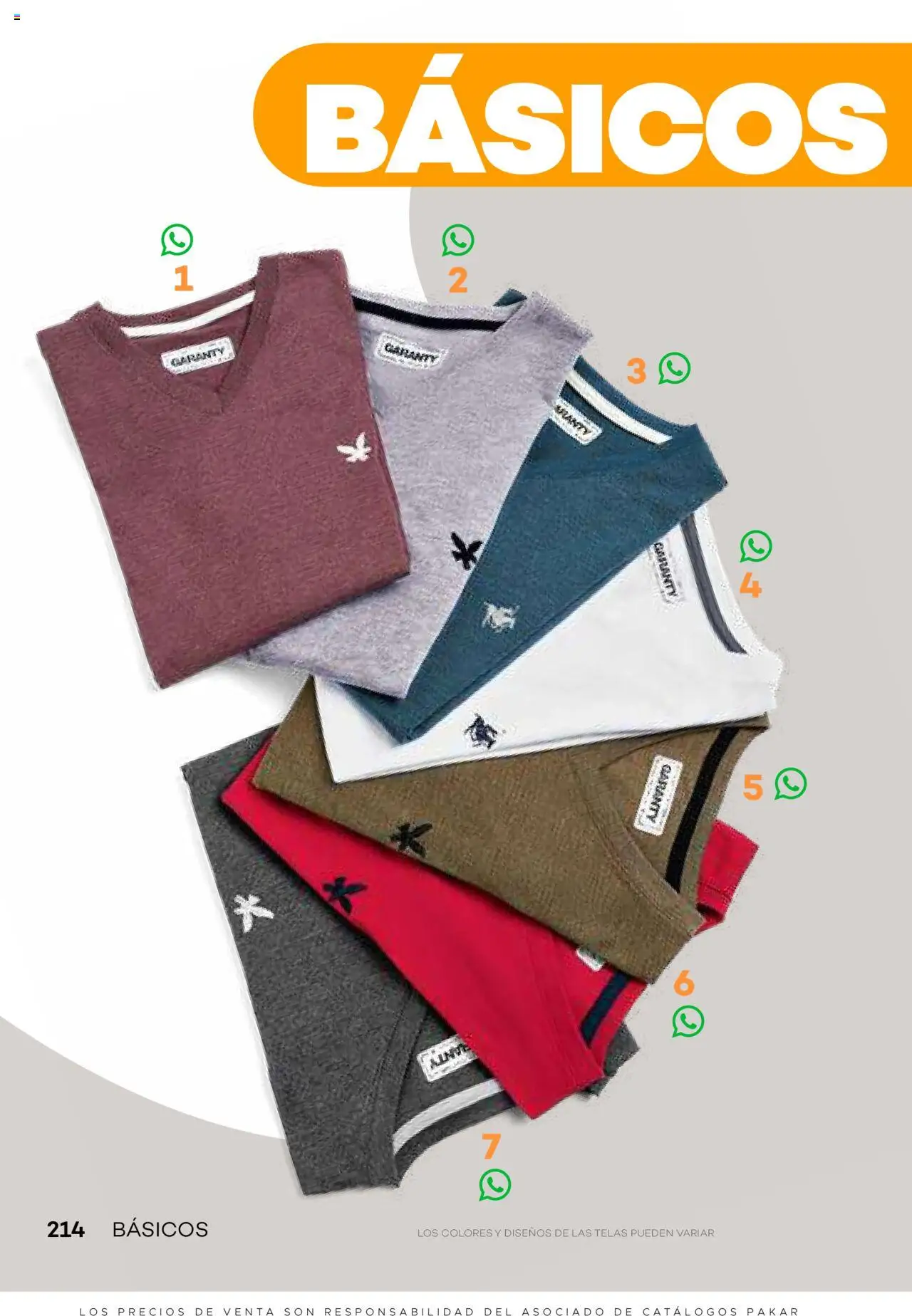 Nuevas ofertas de SC Pakar válidas en toda la República Mexicana desde el 31.01.2025. ¡Encuentra las mejores ofertas en SC Pakar catálogo Ropa! | Página: 214