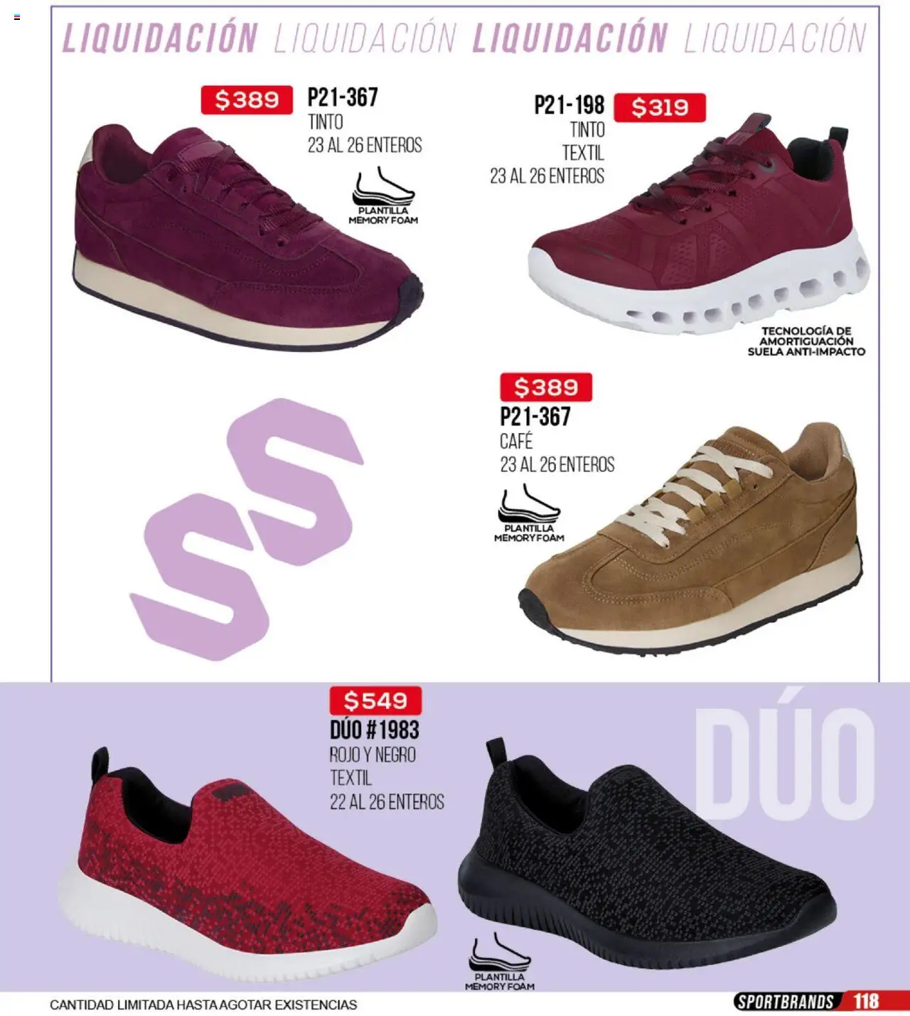 Nuevas ofertas de Cklass válidas en toda la República Mexicana desde el 09.09.2025. ¡Encuentra las mejores ofertas en Cklass - Catálogo Liquidacion Calzado! | Página: 119