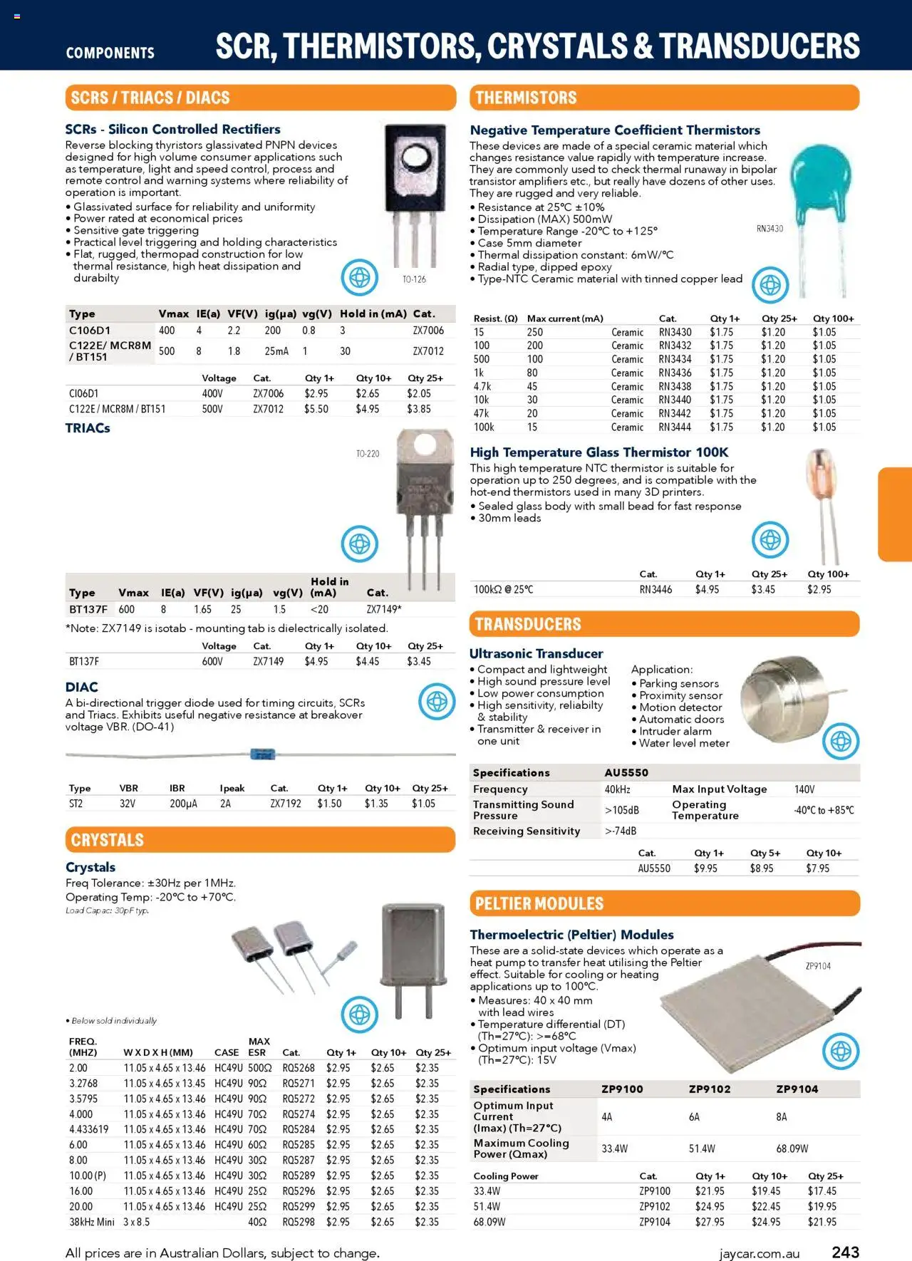 Jaycar catalogue - valid from 09.07.2025 | Page: 243 | Products: Gate, Light, Water, Case