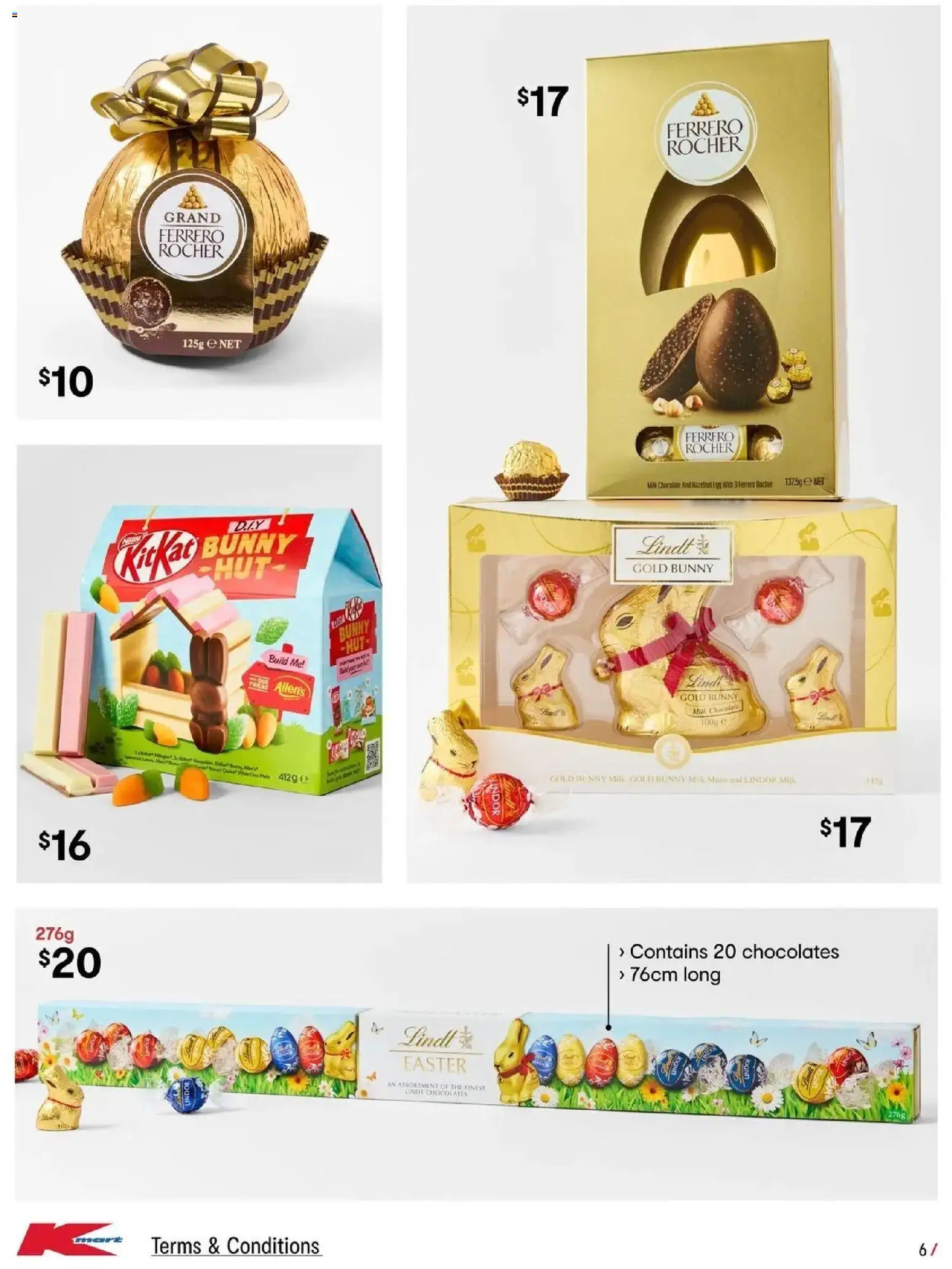 Kmart catalogue - valid from 26.03.2026 | Page: 6 | Products: Milk, Chocolate