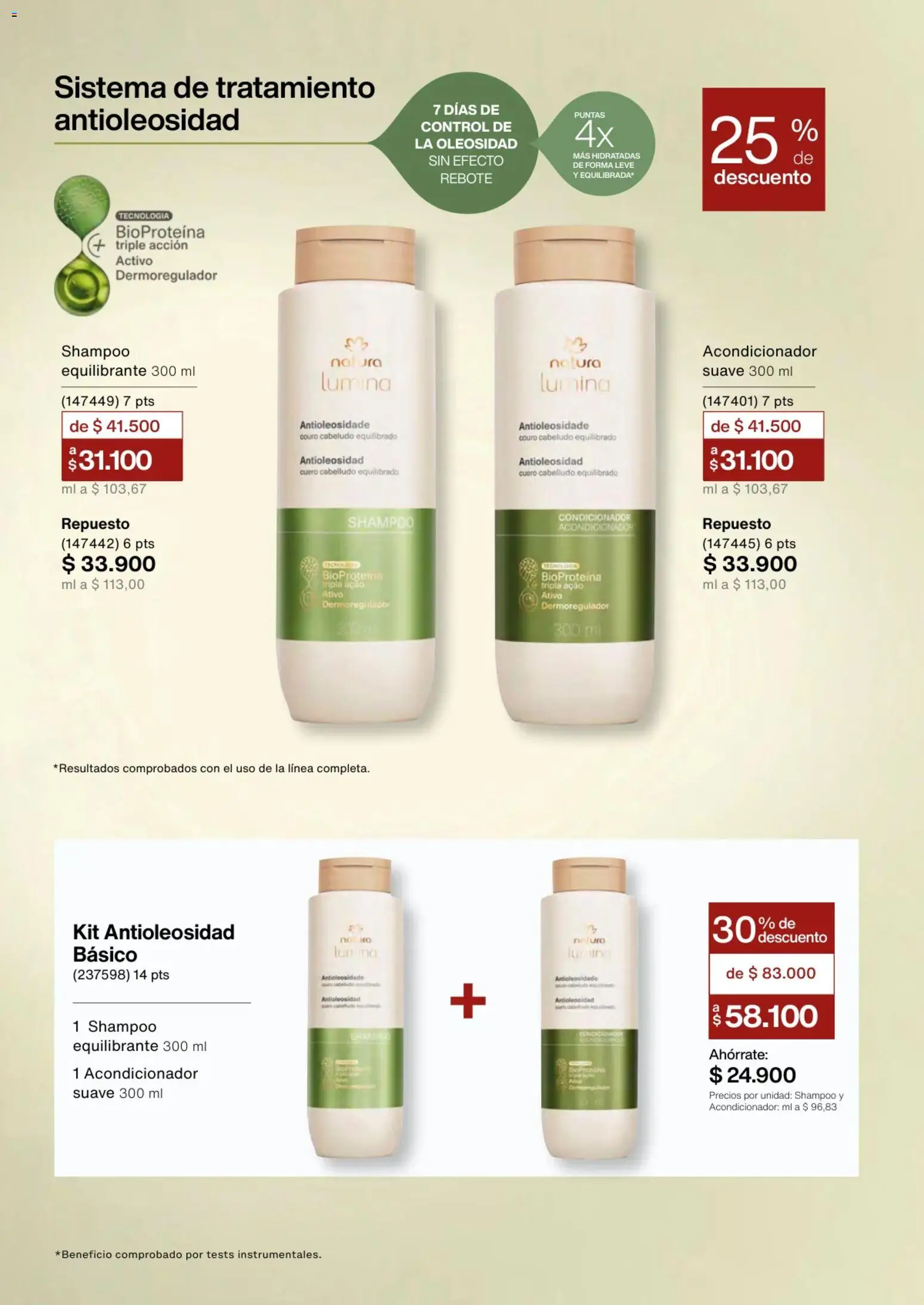 Natura revista - valida desde el 01.03.2026 | Página: 127 | Productos: Shampoo, Acondicionador