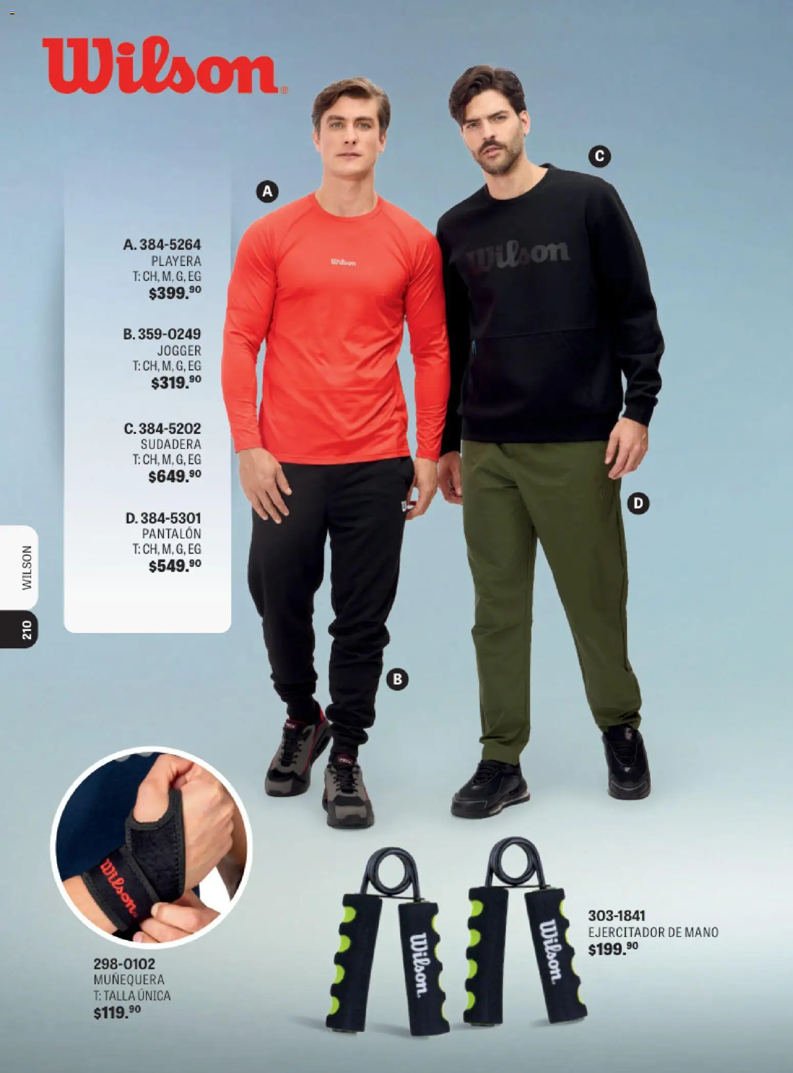 Nuevas ofertas de Andrea válidas en toda la República Mexicana desde el 31.10.2025. ¡Encuentra las mejores ofertas en Andrea catálogo Wilson! | Página: 8 | Productos: Sudadera, Playera