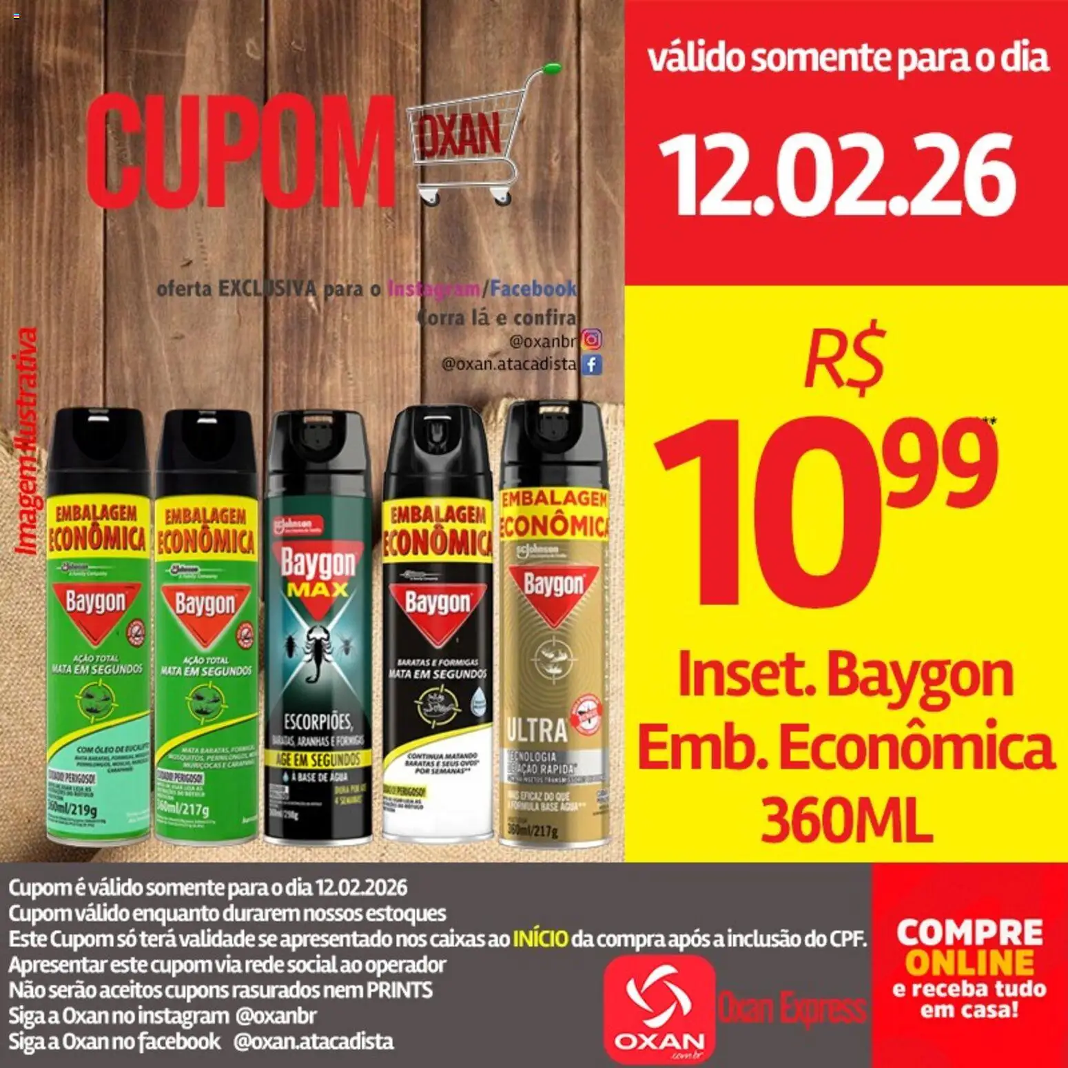 Oxan Atacadista Folheto - válido de 12.02.2026 | Página: 8 | Produtos: Ovos, Óleo, Base