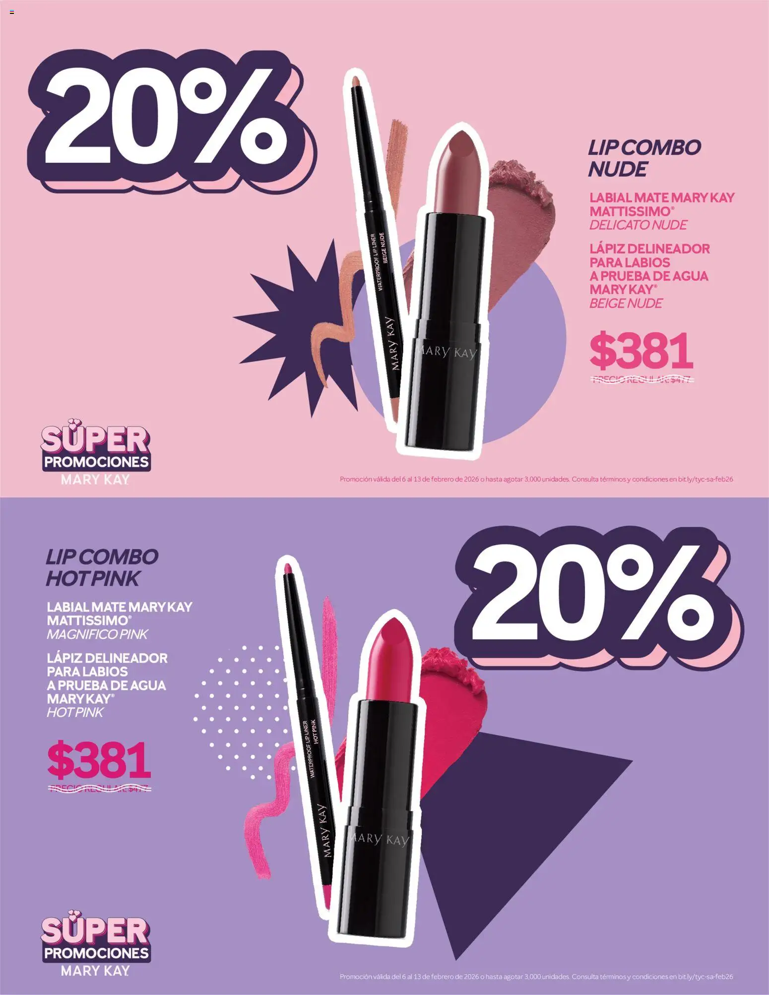 Nuevas ofertas de Mary Kay válidas en toda la República Mexicana desde el 06.02.2026. ¡Encuentra las mejores ofertas en Mary Kay catálogo! | Página: 4