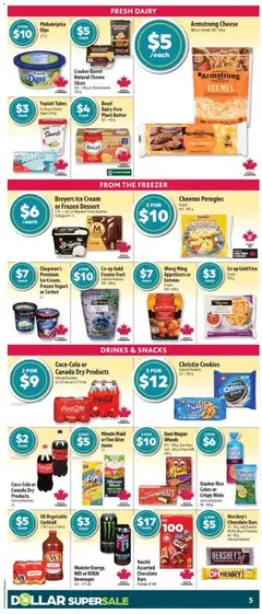 Preview of Coca-Cola or Canada Dry Products, Selected Varieties 6 x 222 mL or 6 x 710 mL from shop Co-op Food valid from 23.10.2025 | Page: 10