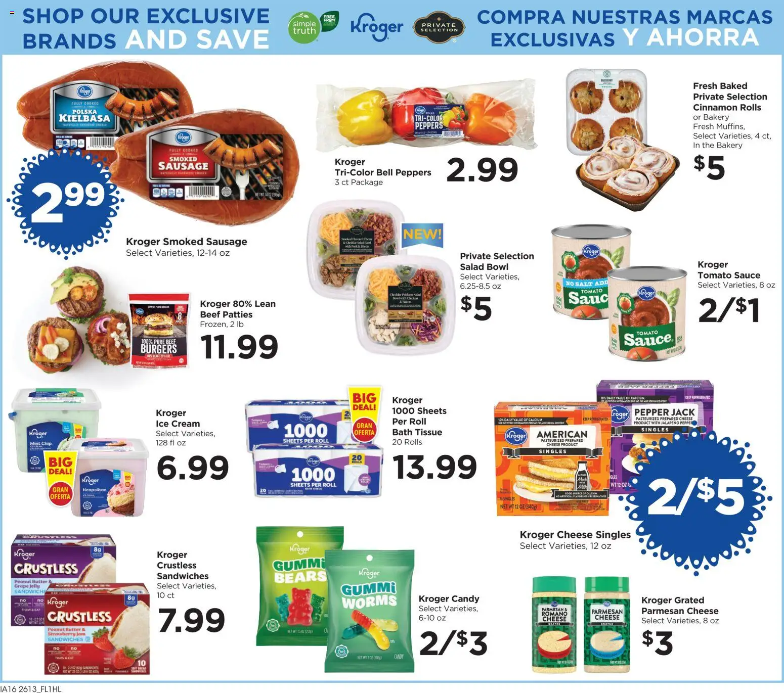 Food 4 Less Weekly Ad - valid from 29.04.2026 | Page: 8 | Products: Bakery, Butter, Cheese, Ice cream