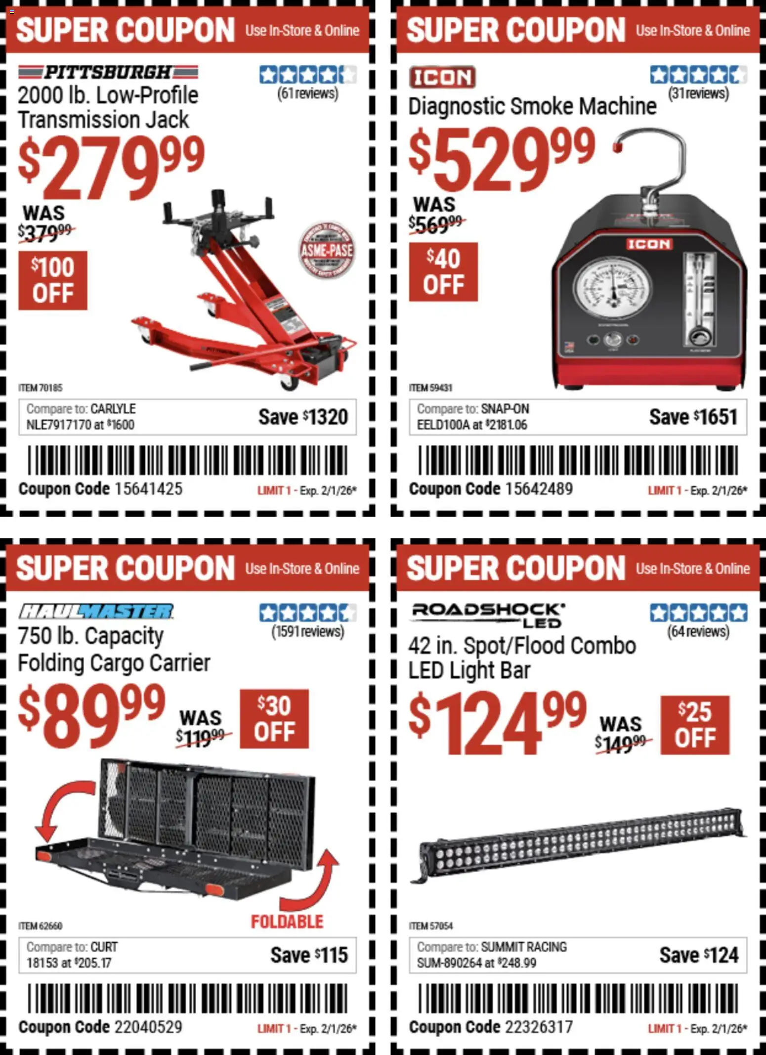 Harbor Freight Weekly Ad - valid from 20.01.2026 | Page: 20