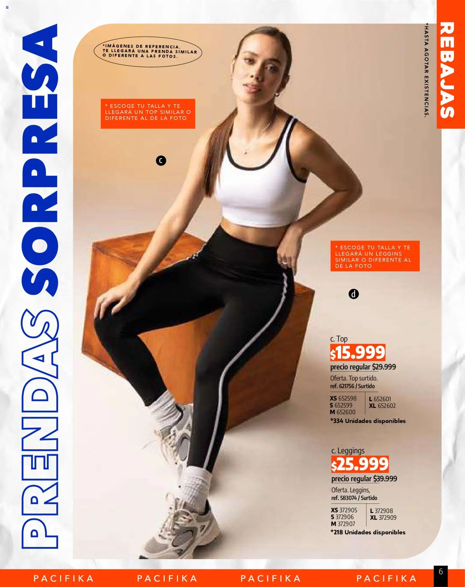 Pacifika revista - valida desde el 24.02.2026 | Página: 217 | Productos: Té, Leggins, Top
