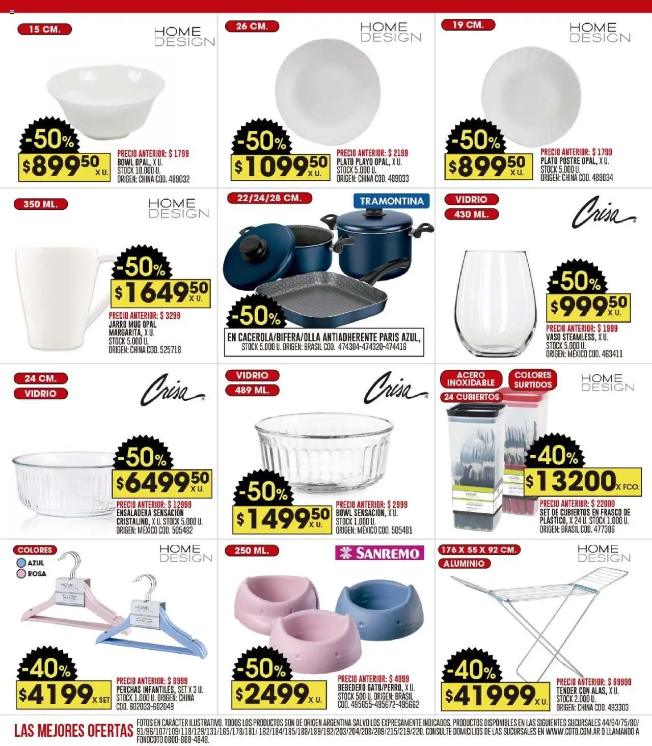 Coto - Ofertas │ válido desde el 22.09.2025 | Página: 20 | Productos: Bowl, Tender, Frasco, Ensaladera