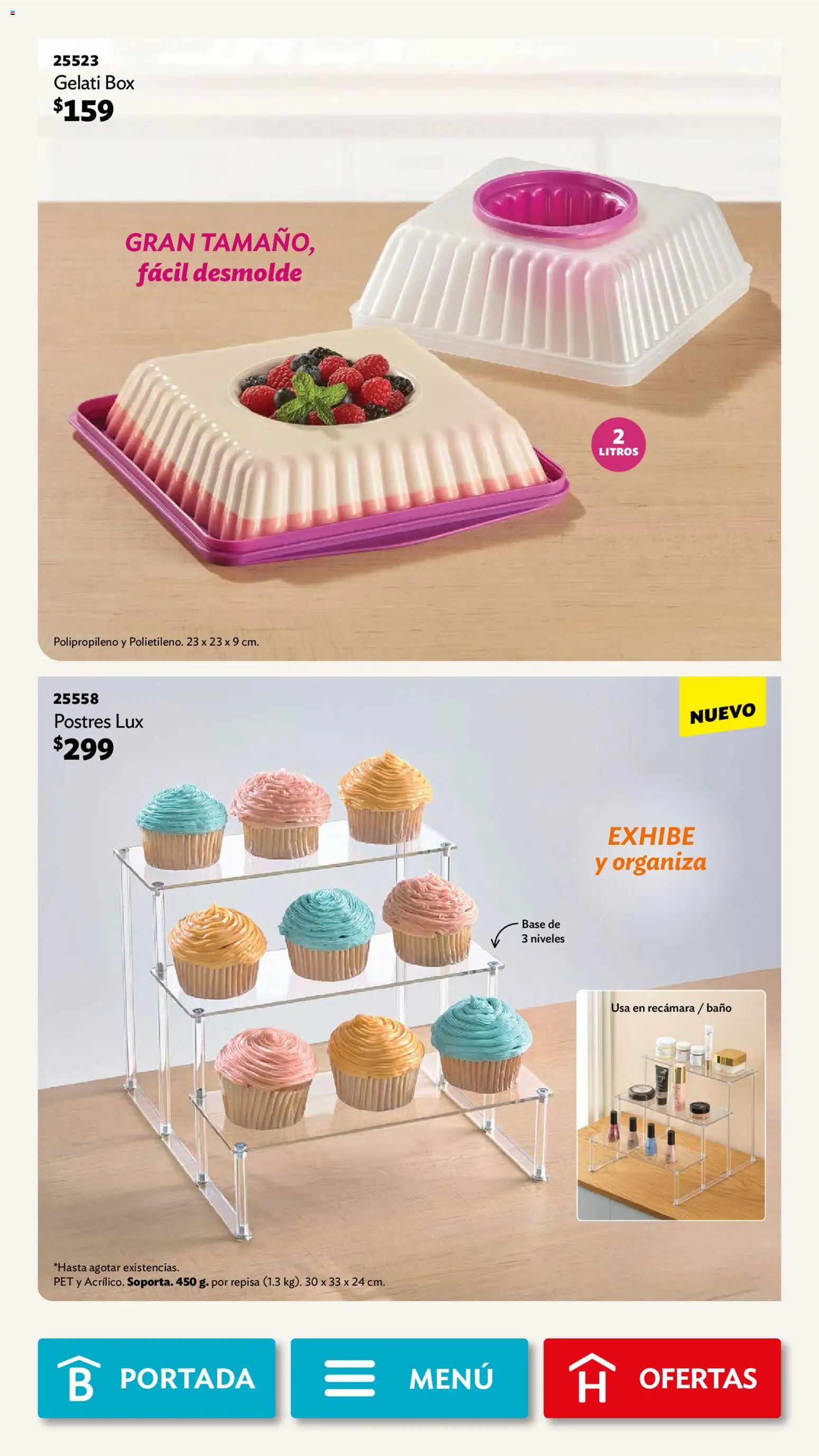 Nuevas ofertas de Betterware válidas en toda la República Mexicana desde el 03.11.2025. ¡Encuentra las mejores ofertas en Betterware campaña 11 2025! | Página: 57 | Productos: Repisa, Baño