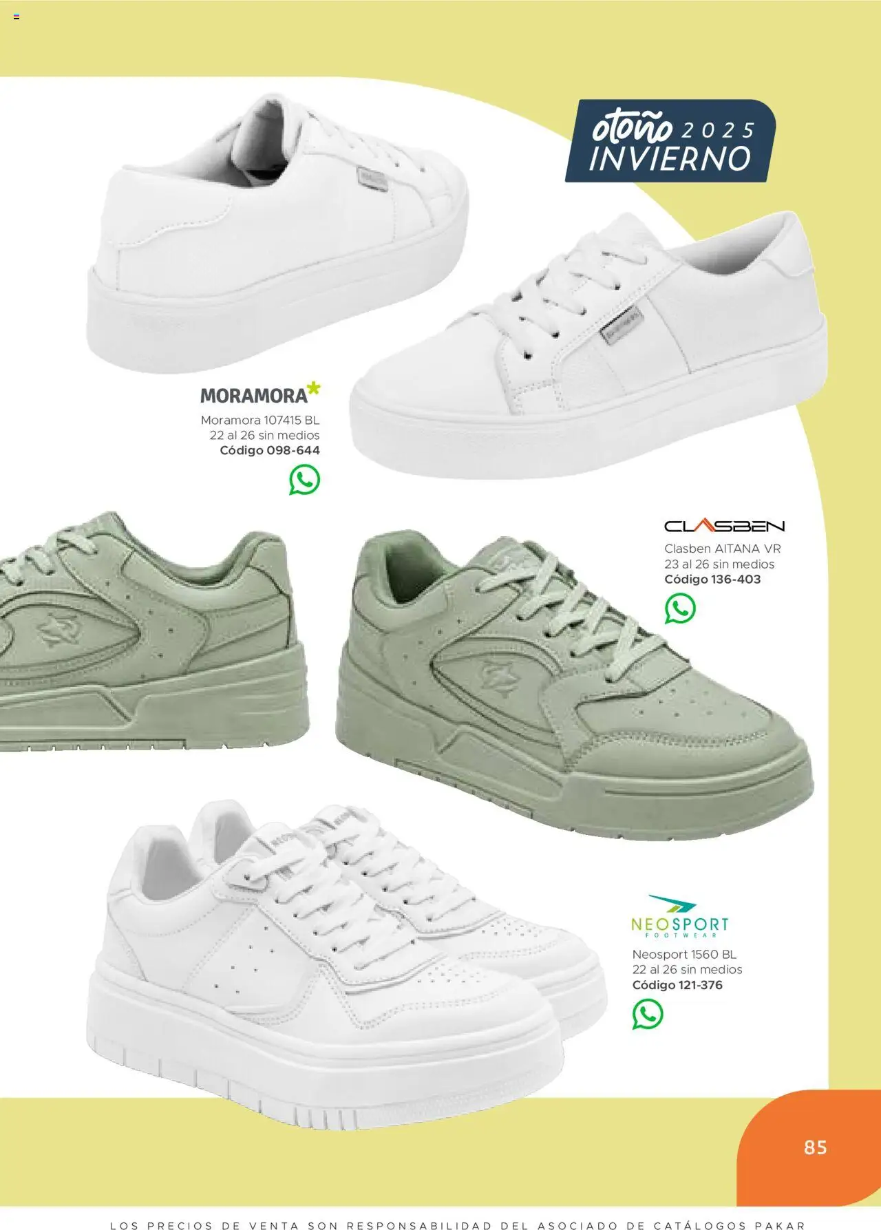 Nuevas ofertas de SC Pakar válidas en toda la República Mexicana desde el 24.07.2025. ¡Encuentra las mejores ofertas en SC Pakar - Catálogo Junior otoño / invierno! | Página: 85