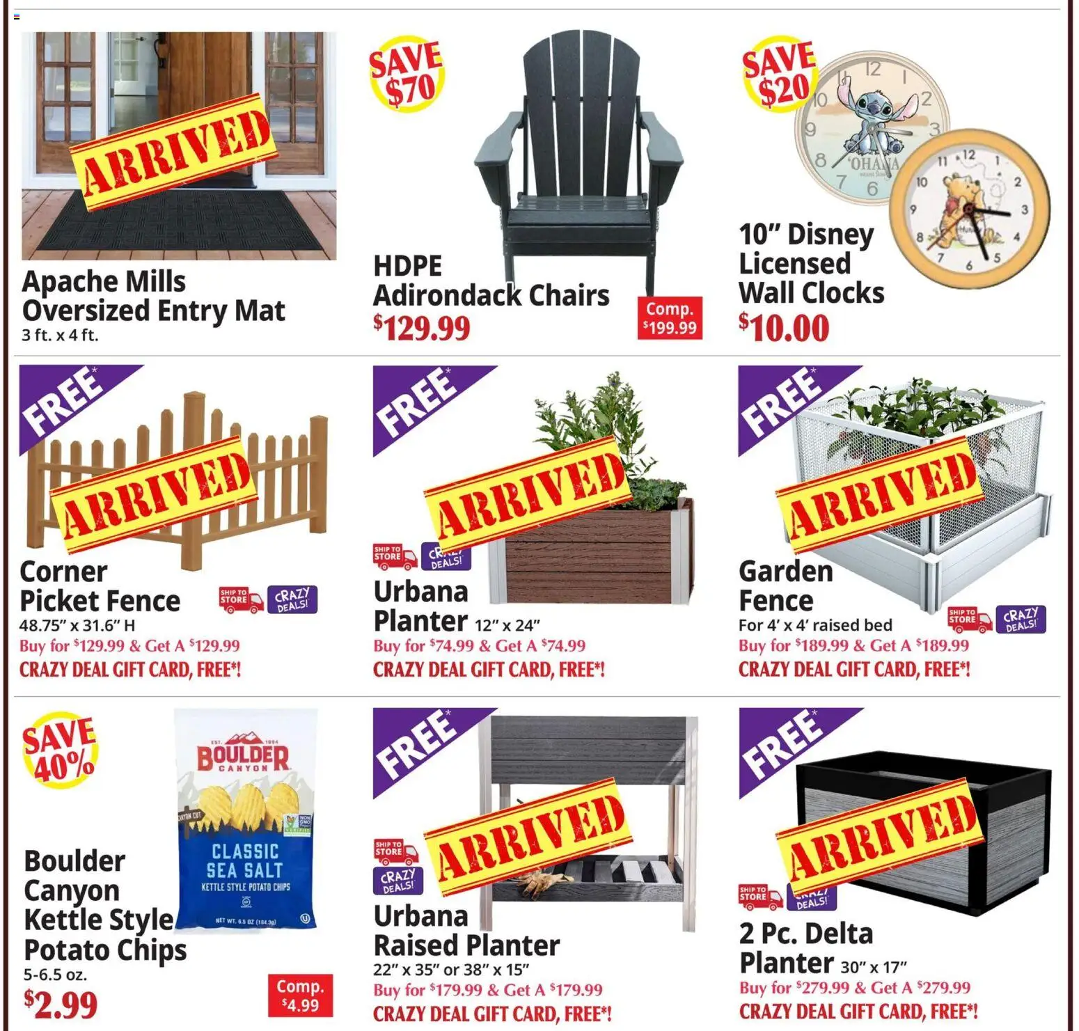 Ocean State Job Lot Coming Attractions - MA - valid from 05.03.2026 | Page: 3 | Products: Bed, Chips, Salt, Kettle