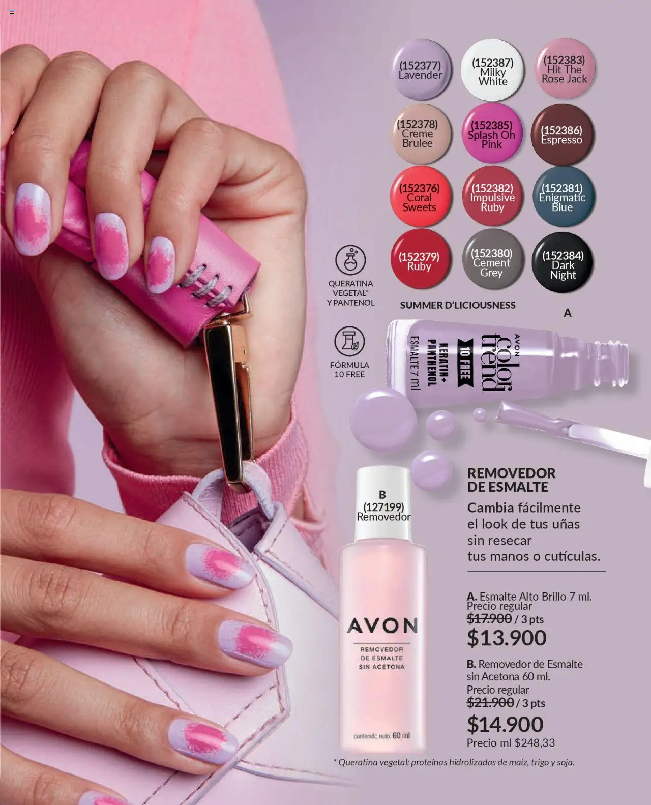 Avon revista - valida desde el 12.09.2025 | Página: 48 | Productos: Brillo