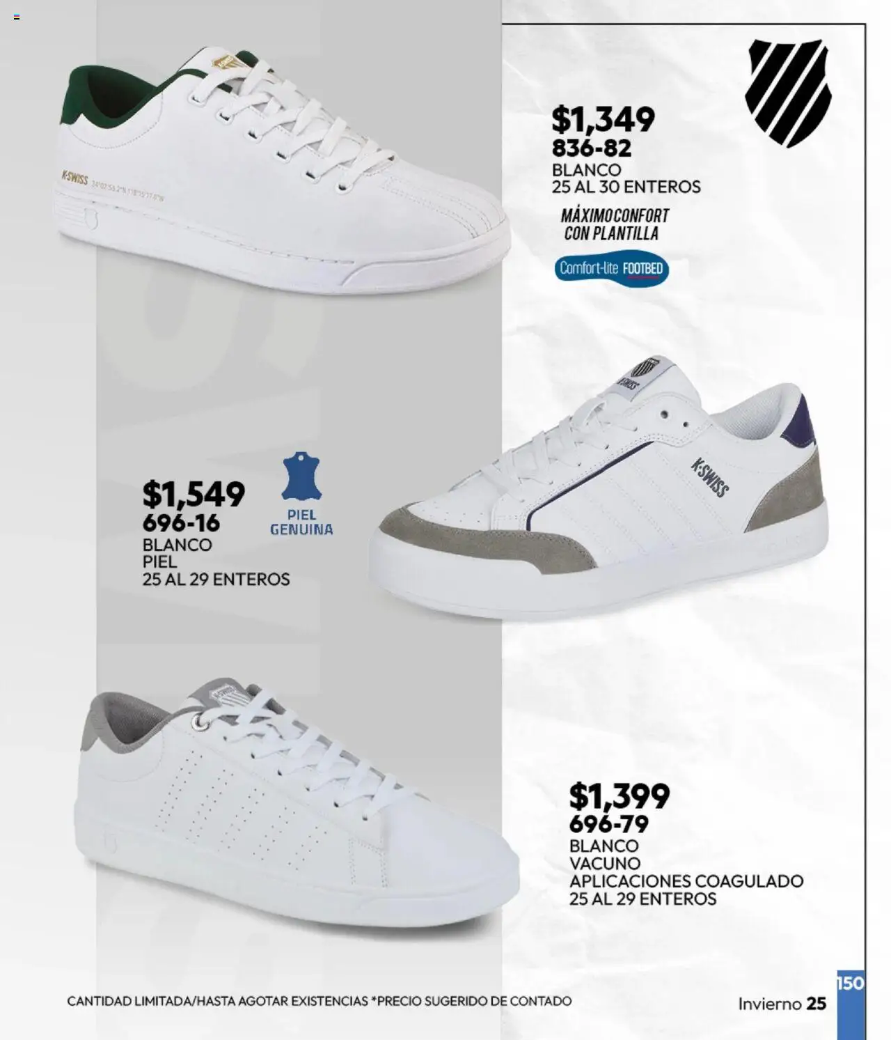 Nuevas ofertas de Cklass válidas en toda la República Mexicana desde el 16.09.2025. ¡Encuentra las mejores ofertas en Cklass - Catálogo Invierno Sportbrands! | Página: 151