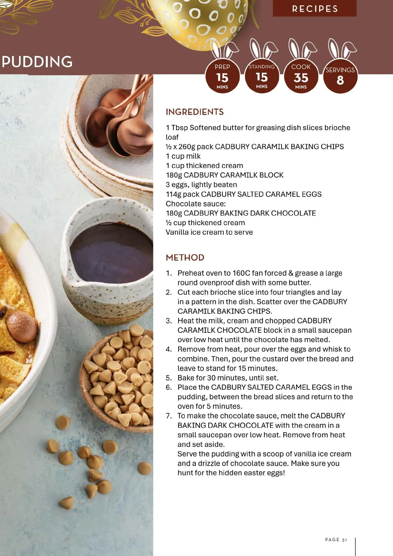 Foodworks catalogue - valid from 04.03.2026 | Page: 31 | Products: Butter, Eggs, Cream, Pudding