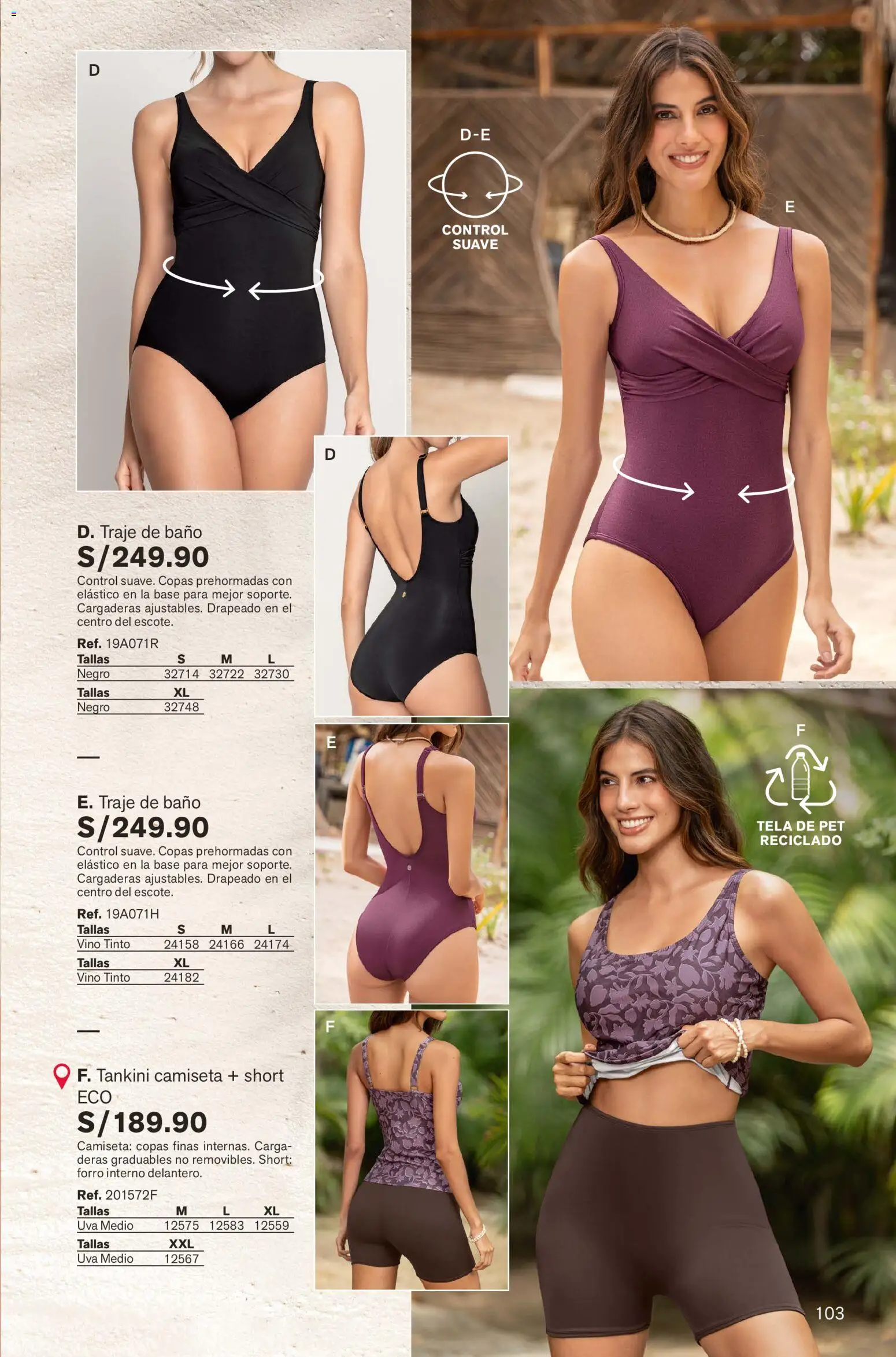 Catálogo Leonisa válido desde 26.12.2025 | Página: 103 | Productos: Baño, Vino, Traje de baño, Traje