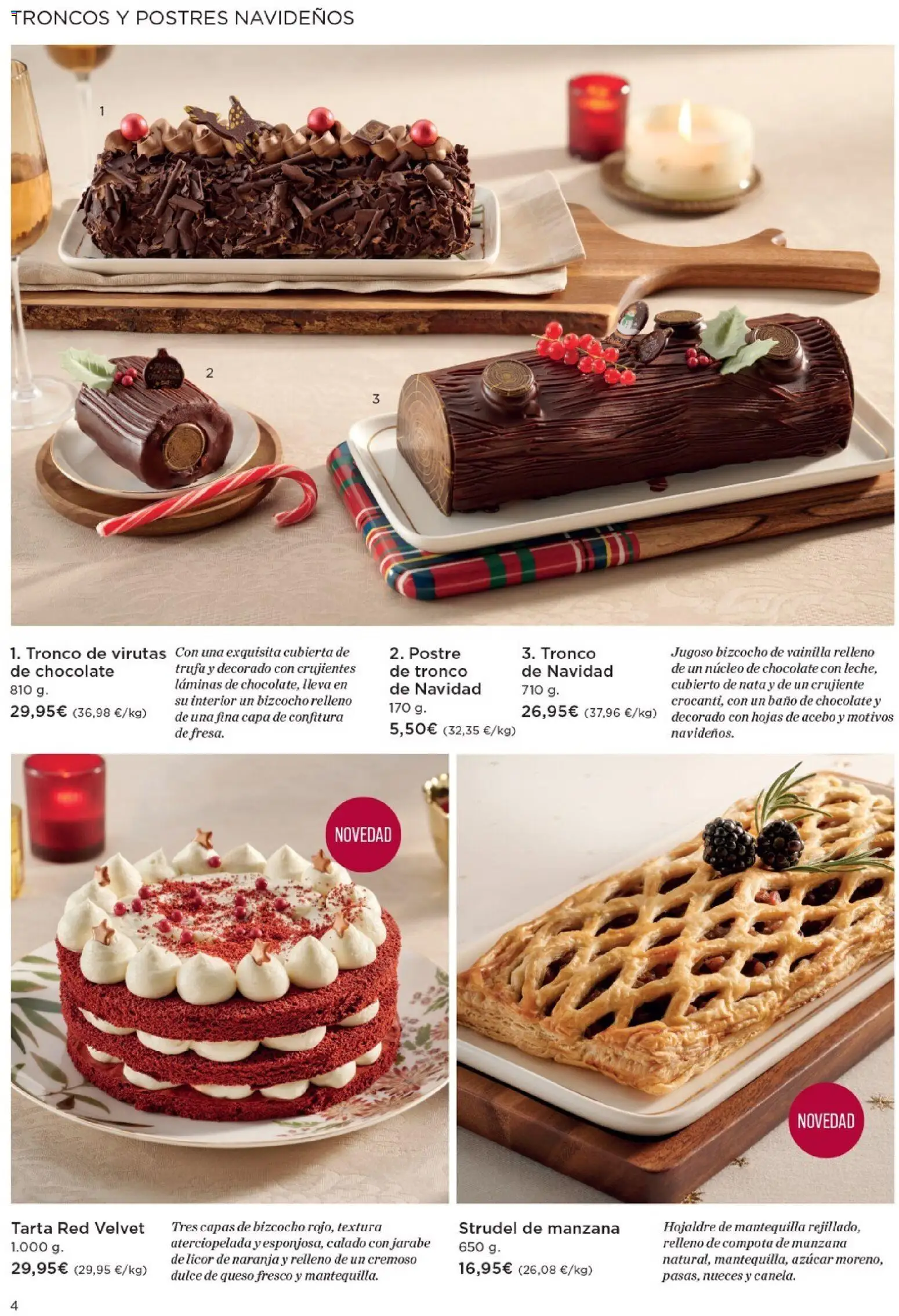 Nuevas ofertas de El Corte Inglés válidas en toda la República Mexicana desde el 05.12.2025. ¡Encuentra las mejores ofertas en El Corte Inglés catálogo Navinad! | Página: 4 | Productos: Azúcar, Manzana, Chocolate, Baño