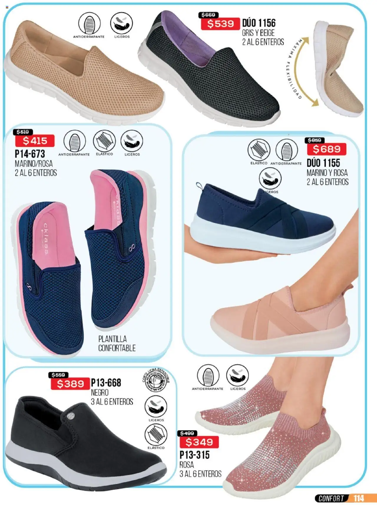 Nuevas ofertas de Cklass válidas en toda la República Mexicana desde el 23.06.2025. ¡Encuentra las mejores ofertas en Cklass catálogo Rebajas Sobre Calzado! | Página: 115