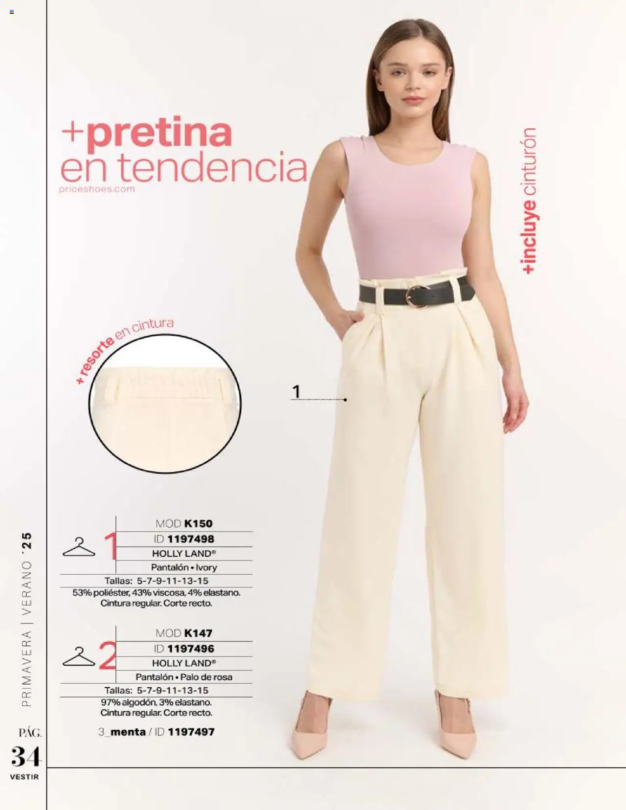 Nuevas ofertas de Price Shoes válidas en toda la República Mexicana desde el 19.02.2025. ¡Encuentra las mejores ofertas en Price Shoes catálogo Vestir Pri-Ver 2025! | Página: 36 | Productos: Cinturón
