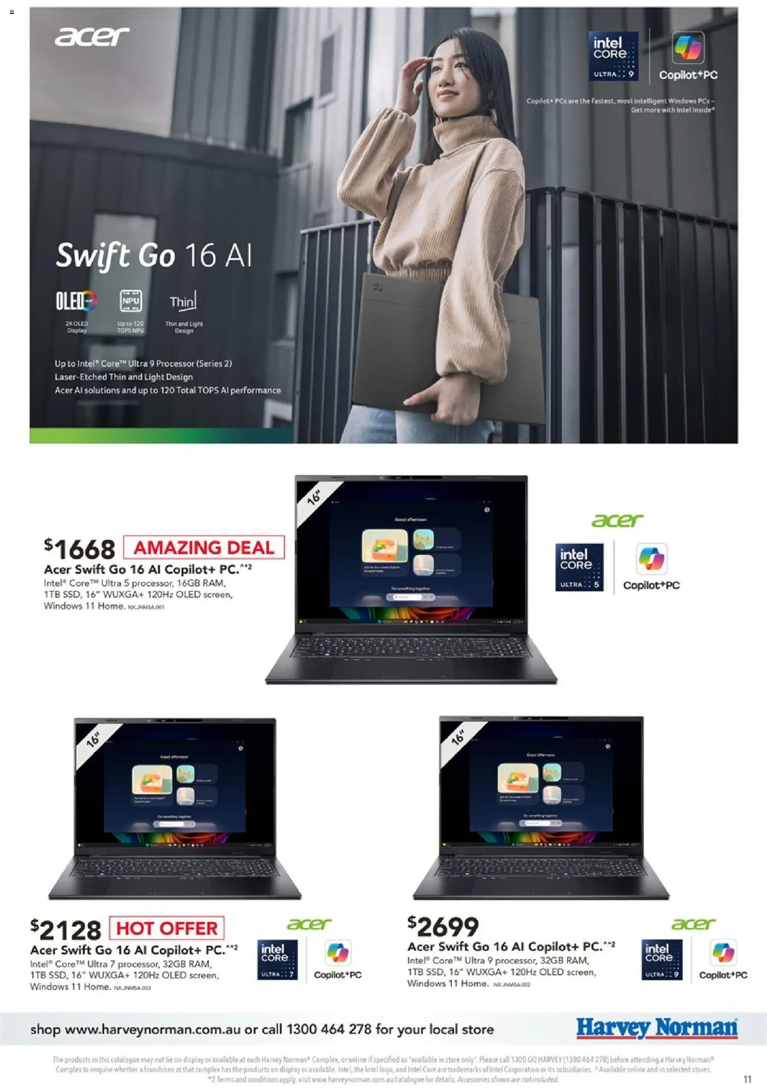 Harvey Norman catalogue - valid from 05.12.2025 | Page: 11 | Products: Light, Accessories, Pc