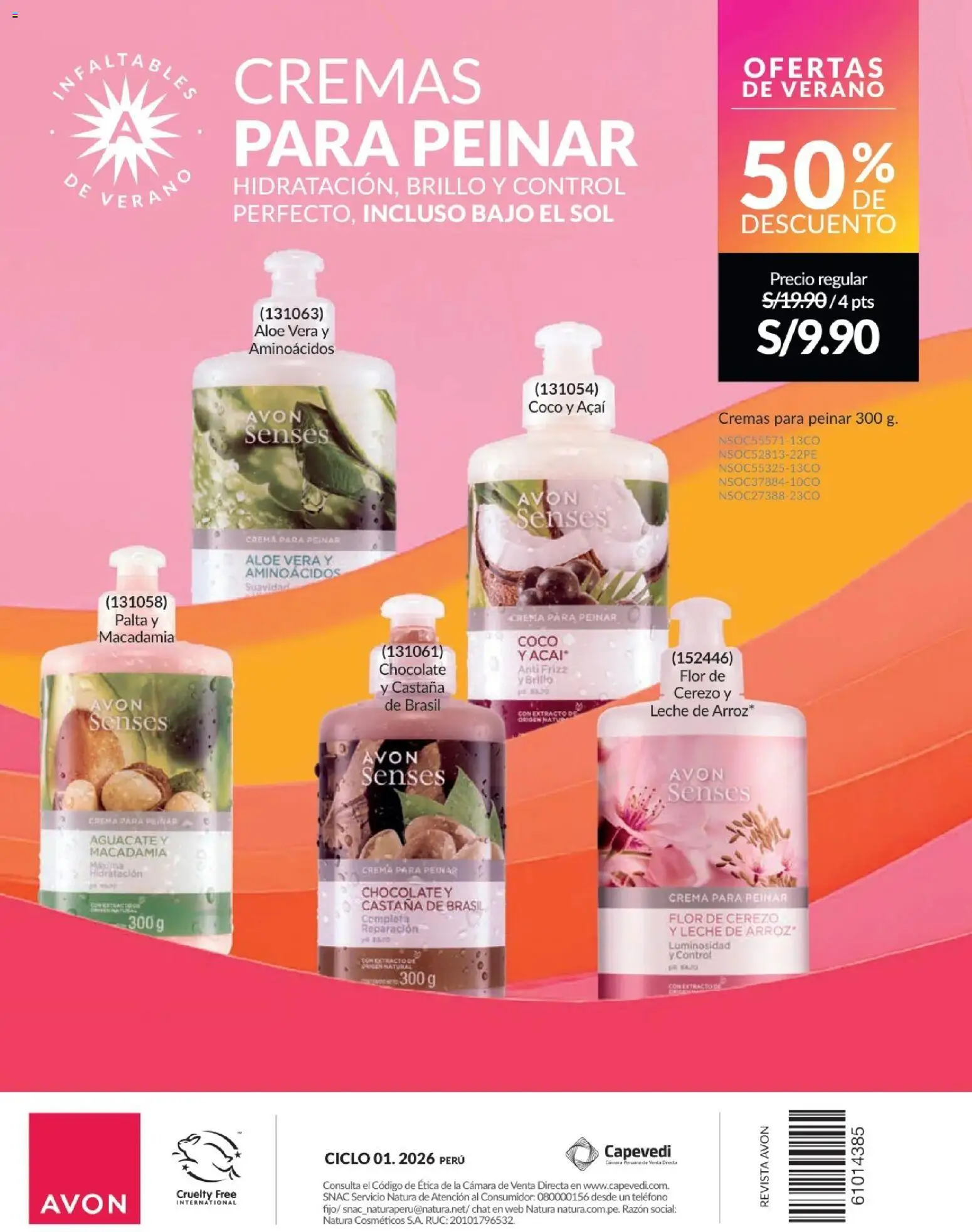 Catálogo Avon válido desde 01.01.2026 | Página: 249 | Productos: Leche, Chocolate, Teléfono, Cámara