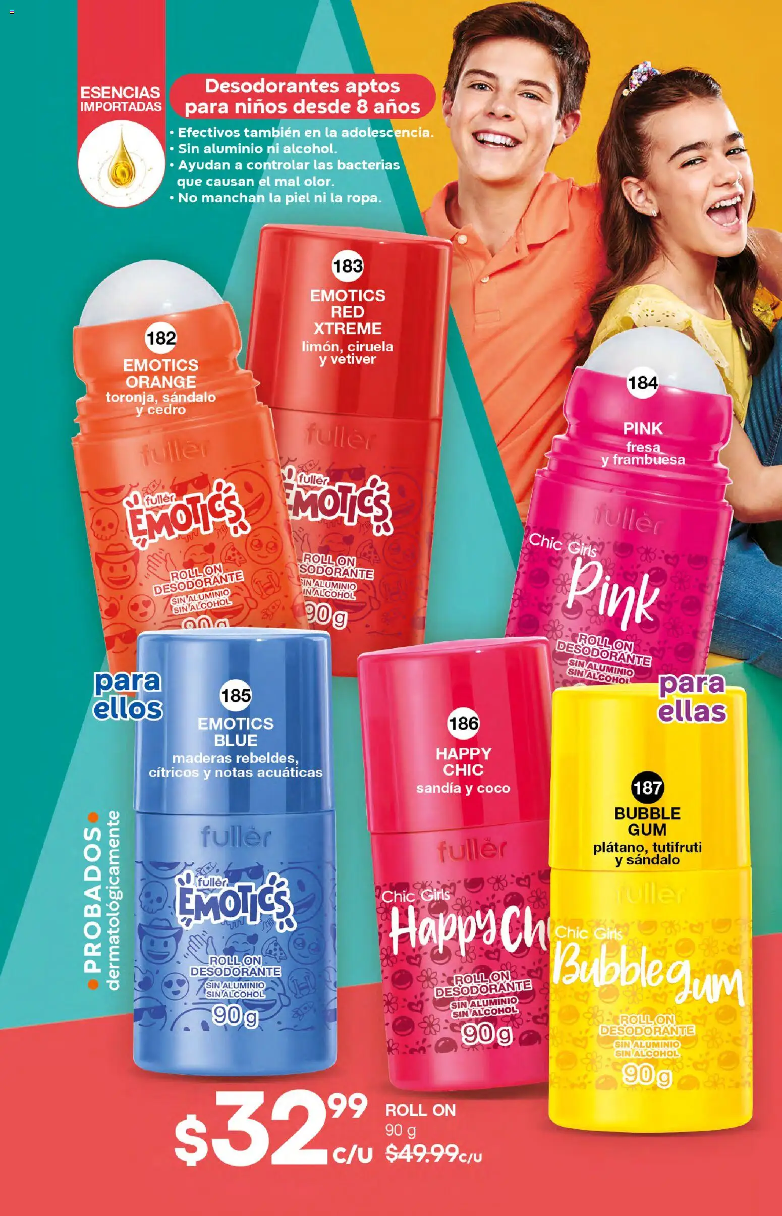 Nuevas ofertas de Fuller válidas en toda la República Mexicana desde el 18.03.2026. ¡Encuentra las mejores ofertas en Fuller campaña 25 2026! | Página: 88 | Productos: Desodorante, Fresa, Sandía, Esencias