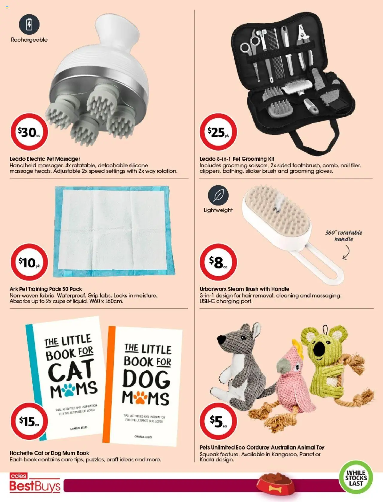 Coles catalogue - valid from 10.10.2025 | Page: 8 | Products: Cups, Brush