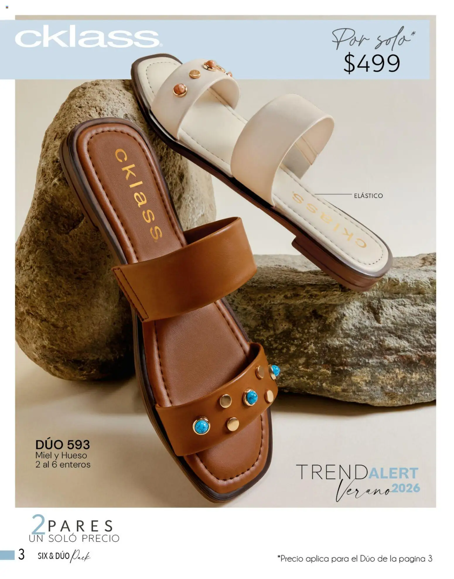 Nuevas ofertas de Cklass válidas en toda la República Mexicana desde el 05.03.2026. ¡Encuentra las mejores ofertas en Cklass catálogo Complemento Verano Ropa! | Página: 235