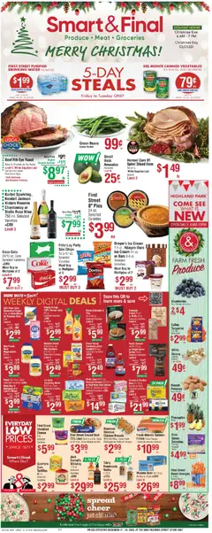 Preview of Smart & Final weekly ads valid from 19.12.2025