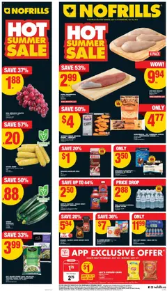 Preview of No Frills weekly flyer / circulaire from shop No Frills valid from 24.07.2025