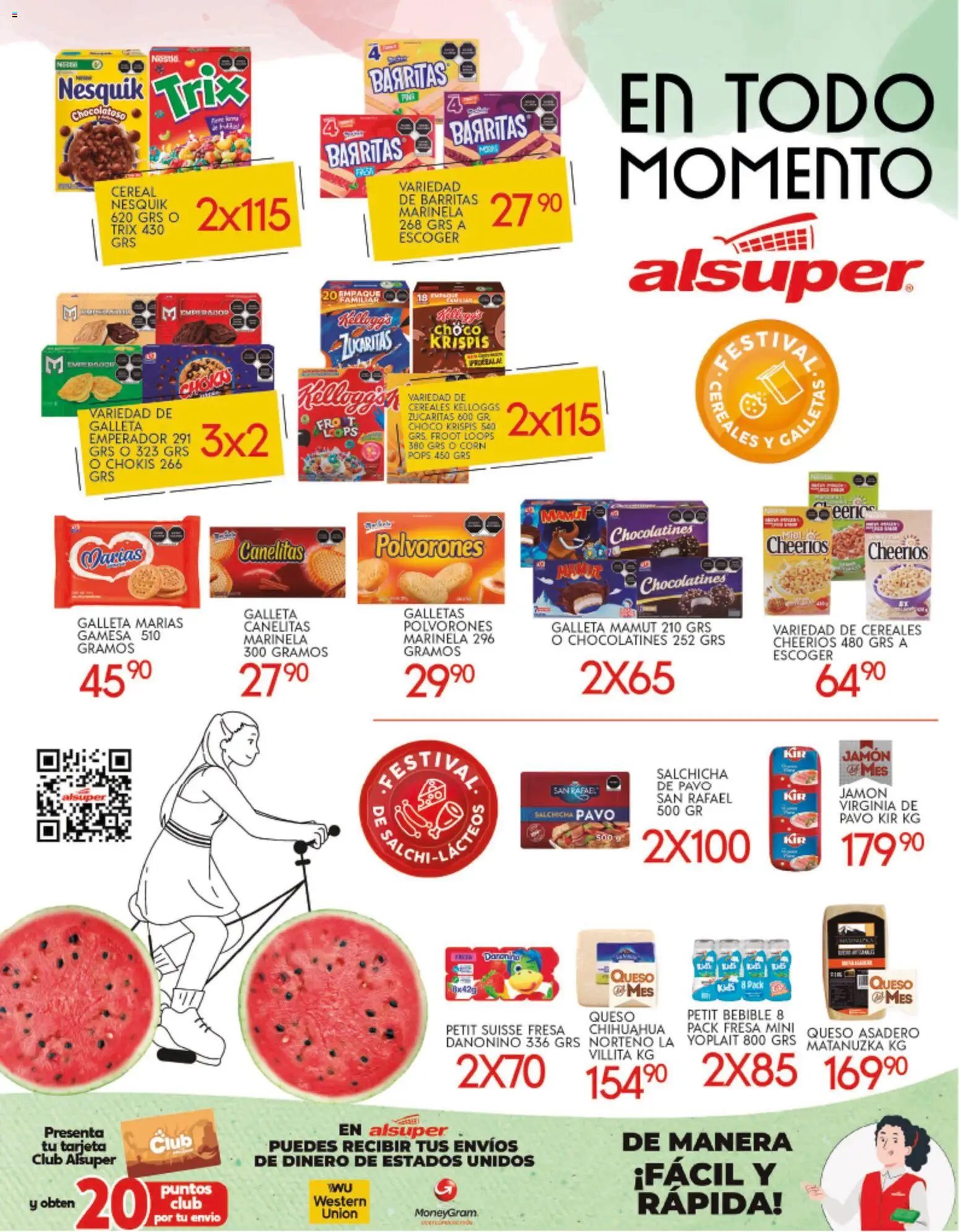 Nuevas ofertas de Alsuper válidas en toda la República Mexicana desde el 18.11.2025. ¡Encuentra las mejores ofertas en Alsuper folleto Durango! | Página: 8 | Productos: Fresa, Queso, Jamón, Galletas