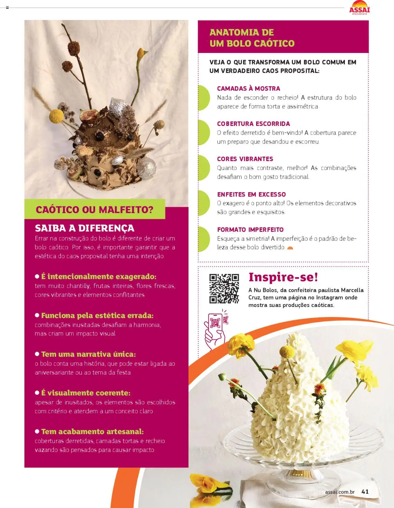 Assaí Atacadista Folheto - válido de 01.07.2025 | Página: 41 | Produtos: Flores, Bolo
