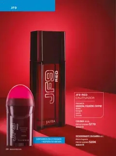 Nuevas ofertas de JAFRA válidas en toda la República Mexicana desde el 01.05.2025. ¡Encuentra las mejores ofertas en DESODORANTE EN BARRA 60 G, Misma fragancia! | Página: 208