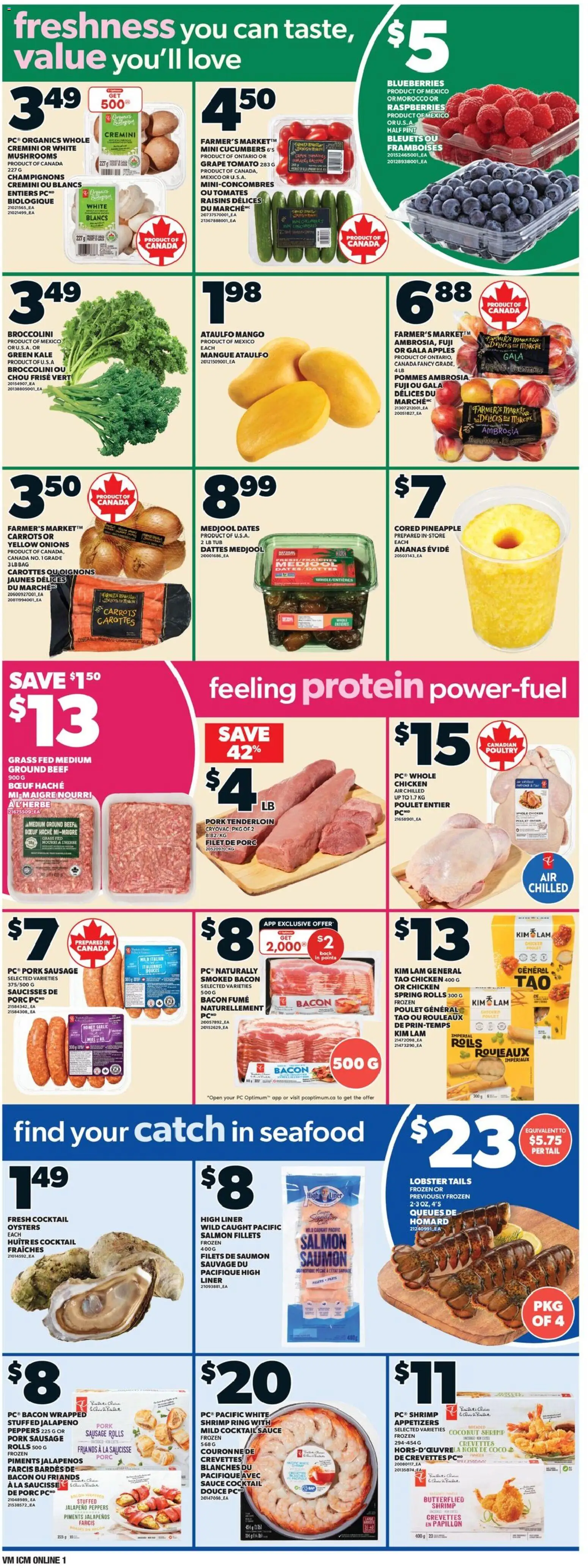 Valu Mart flyer valid from 12.02.2026 | Page: 3 | Products: Pineapple, PC, Bag, Apples