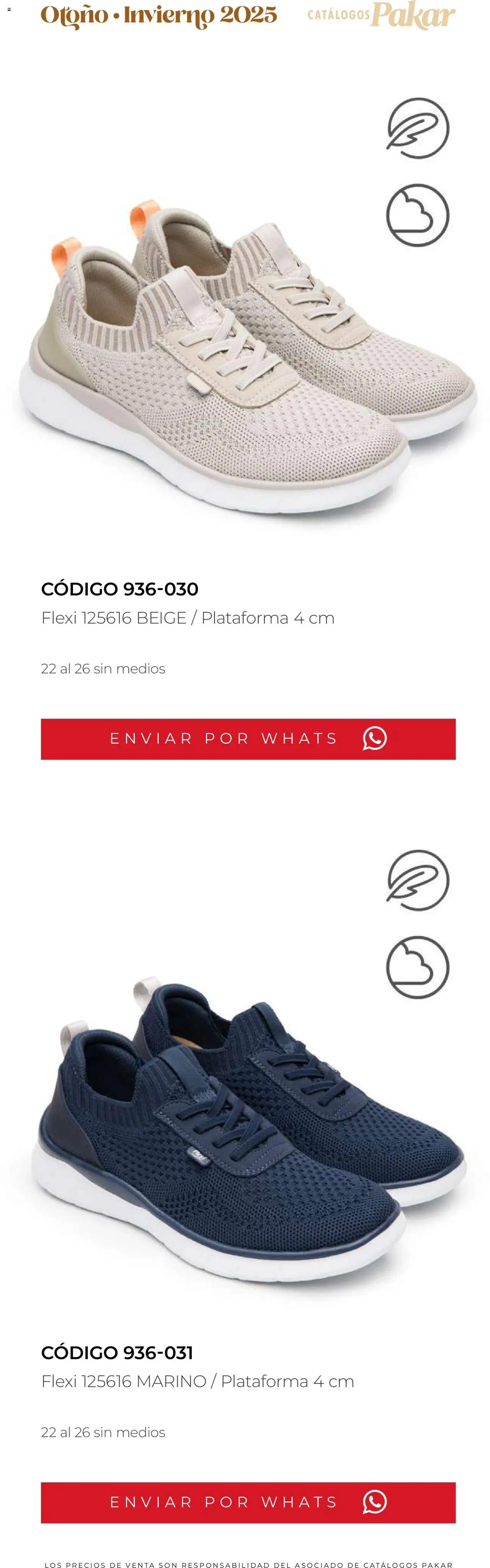 Nuevas ofertas de SC Pakar válidas en toda la República Mexicana desde el 10.10.2025. ¡Encuentra las mejores ofertas en SC Pakar - Catálogo Flexi otoño / invierno! | Página: 155