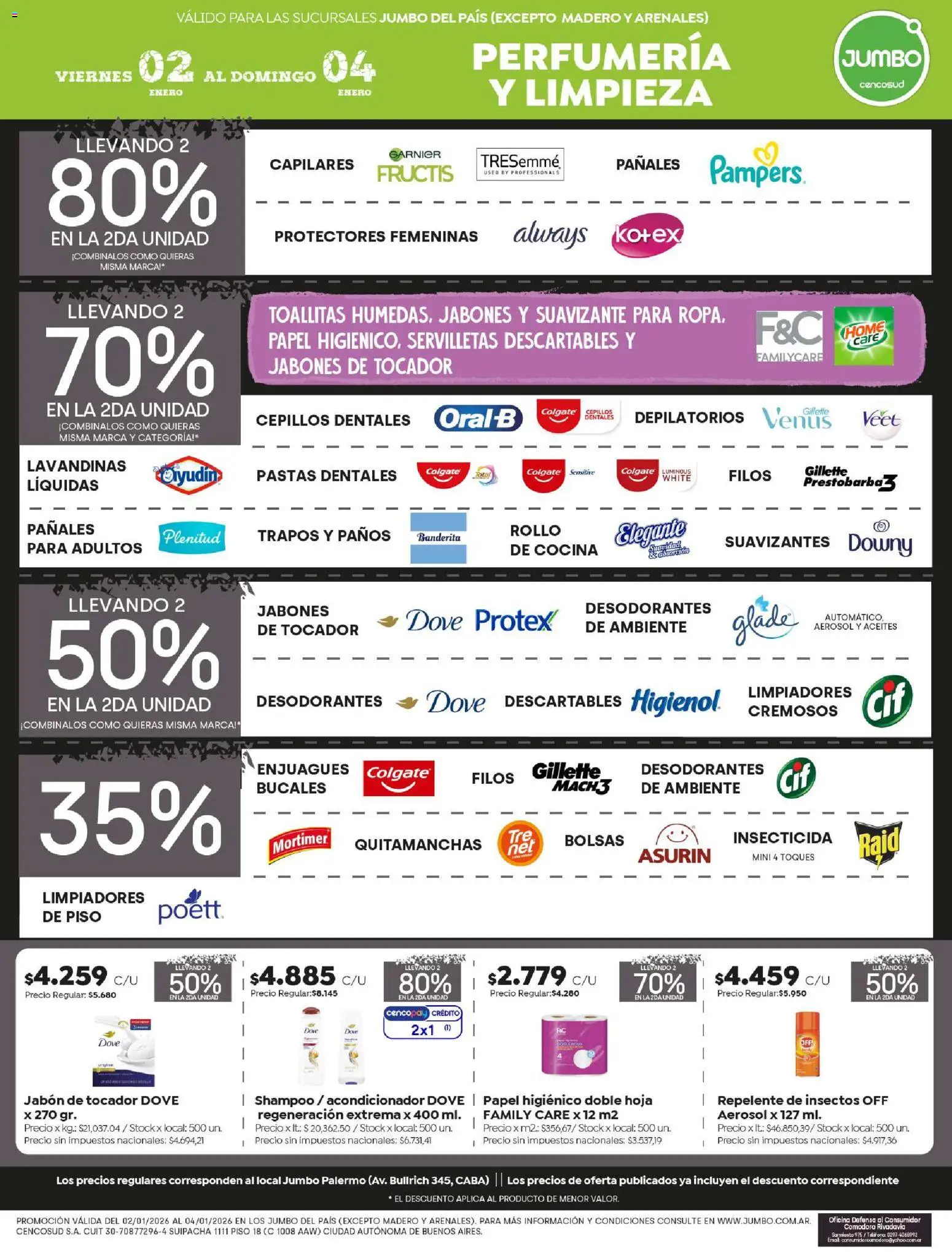 Jumbo - Ofertas | Neuquén │ válido desde el 02.01.2026 | Página: 6 | Productos: Cocina, Insecticida, Acondicionador, Pañales