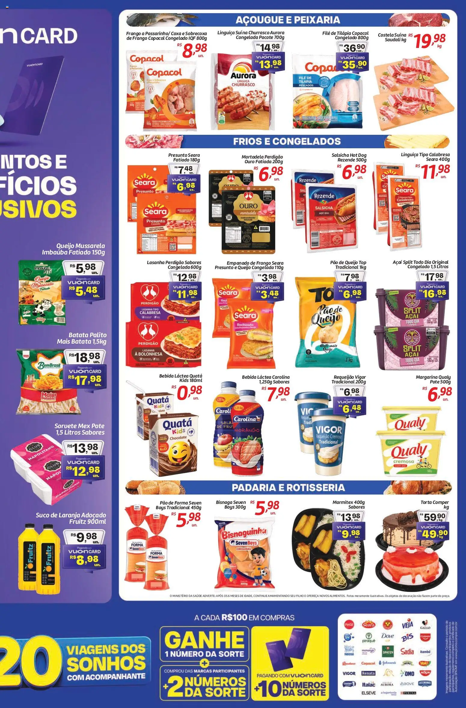 Comper Folheto - válido de 30.12.2025 | Página: 3 | Produtos: Pão, Lasanha, Bebida, Filé de tilápia