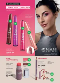 O Boticário - Ciclo 04/2026 - Pré-Visualização do folheto da loja O Boticário, válido de 02.03.2026 | Página: 130 | Produtos: Mousse, Gloss labial, Multifuncional, Lápis