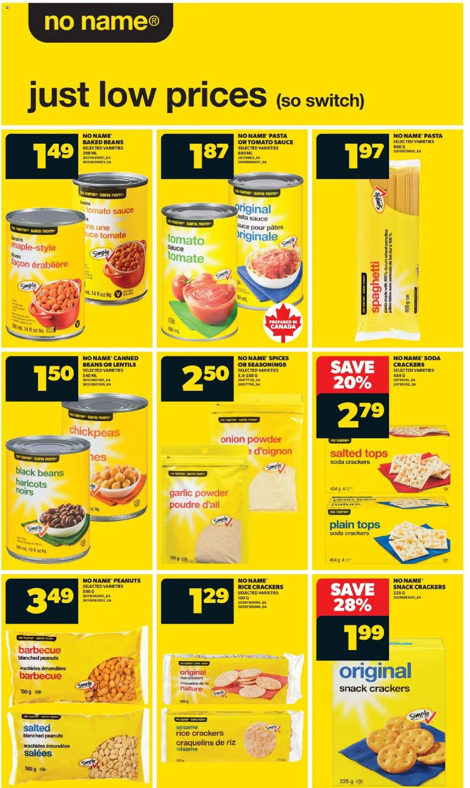 Real Canadian Superstore flyer valid from 08.01.2026 | Page: 11 | Products: Rice, Pasta, Powder