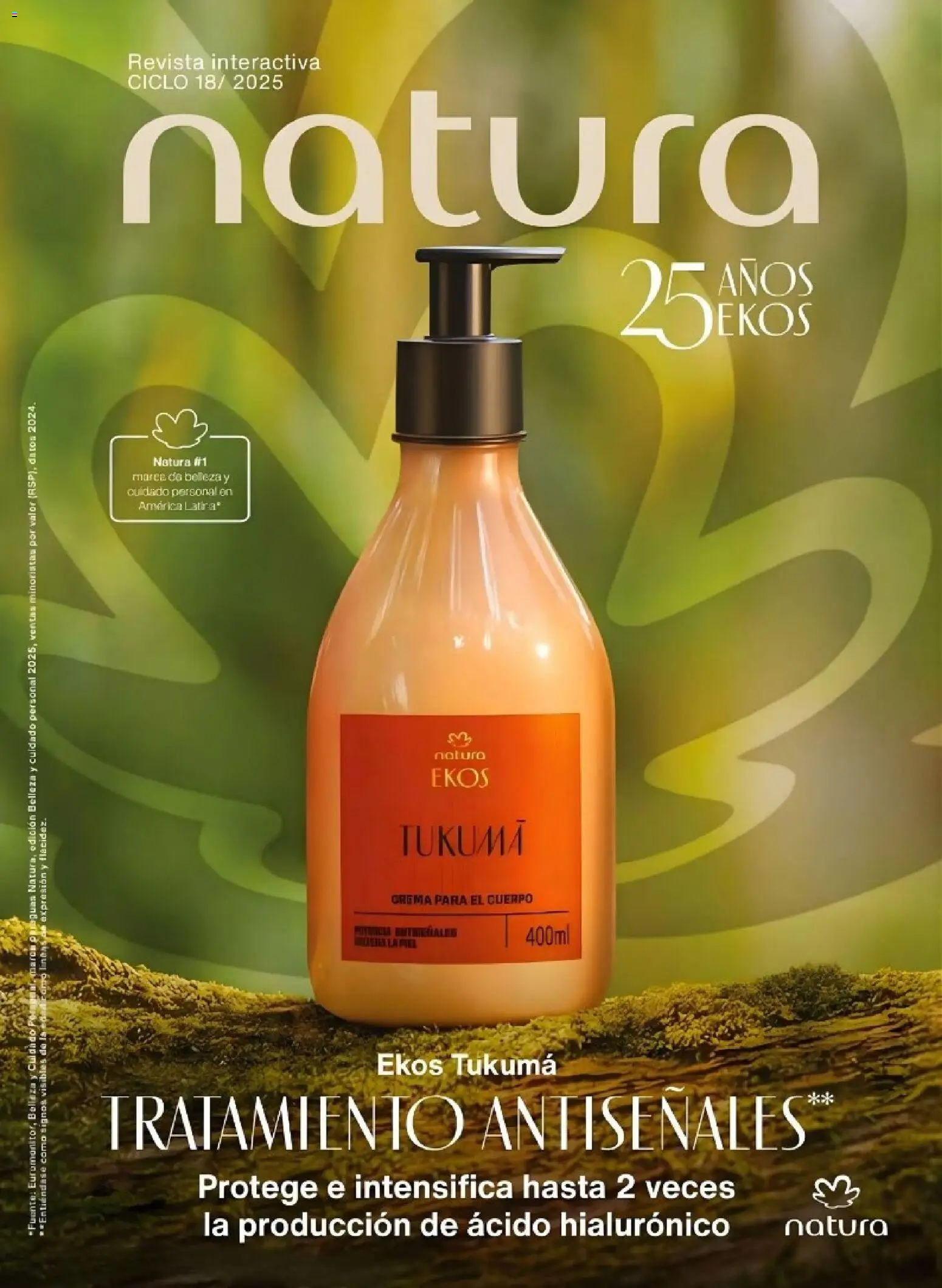 Nuevas ofertas de Natura válidas en toda la República Mexicana desde el 01.12.2025. ¡Encuentra las mejores ofertas en Natura campaña 18 2025! | Página: 1 | Productos: Fuente, Crema