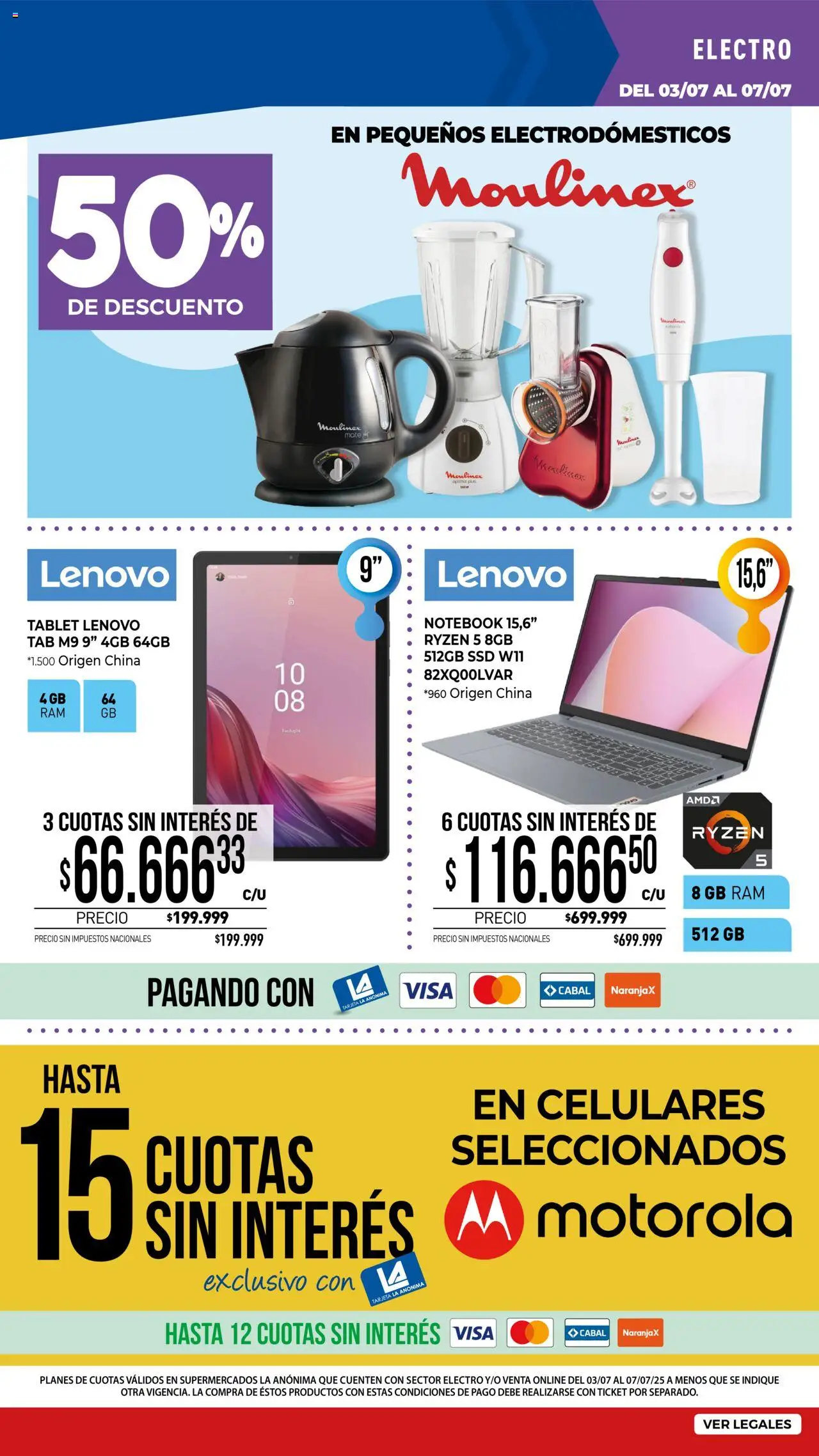 La Anonima - Insuperables - z5 │ válido desde el 03.07.2025 | Página: 36 | Productos: Mate, Tablet, Notebook