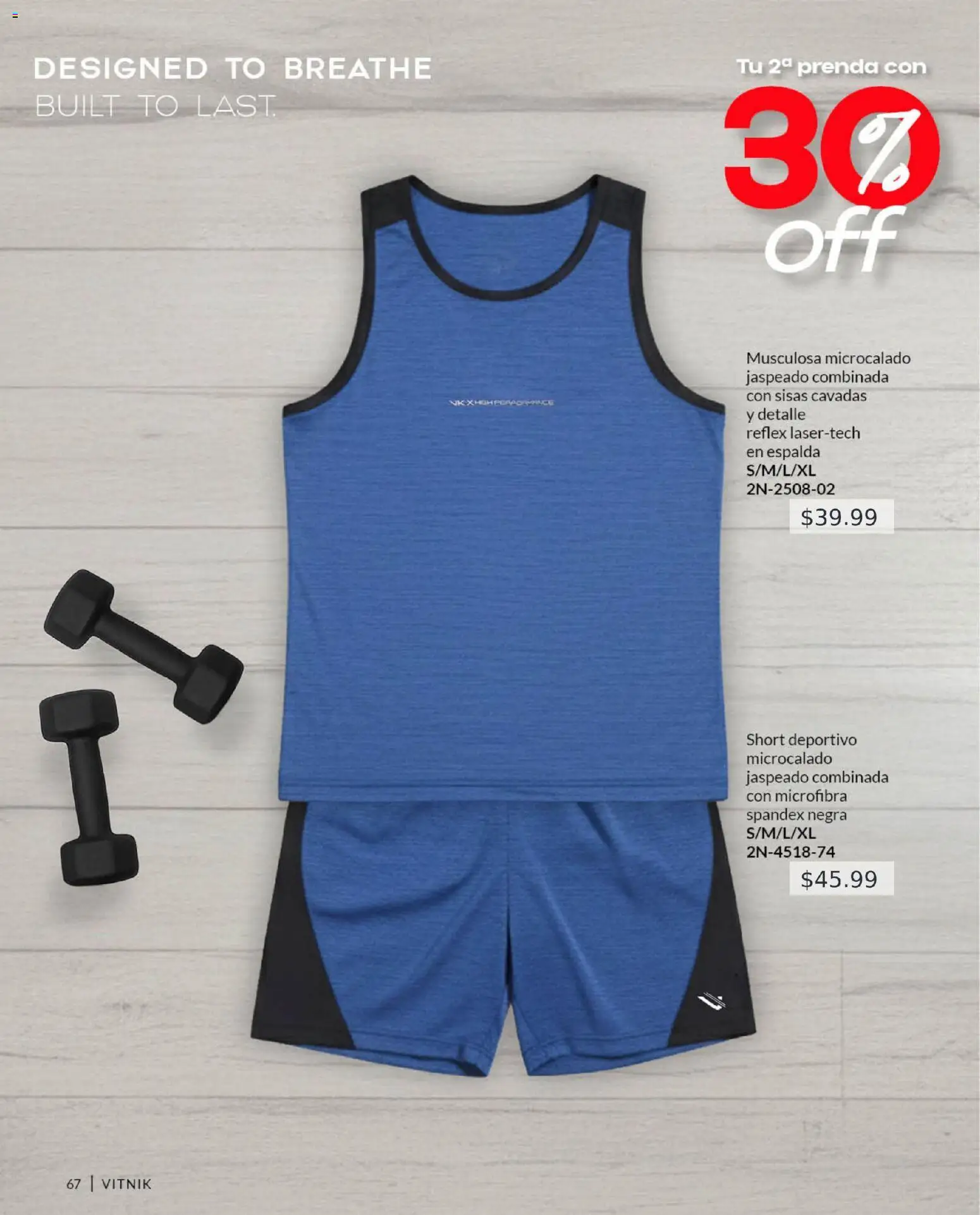 Vitnik - Folleto │ válido desde el 01.01.2026 | Página: 67 | Productos: Short, Musculosa