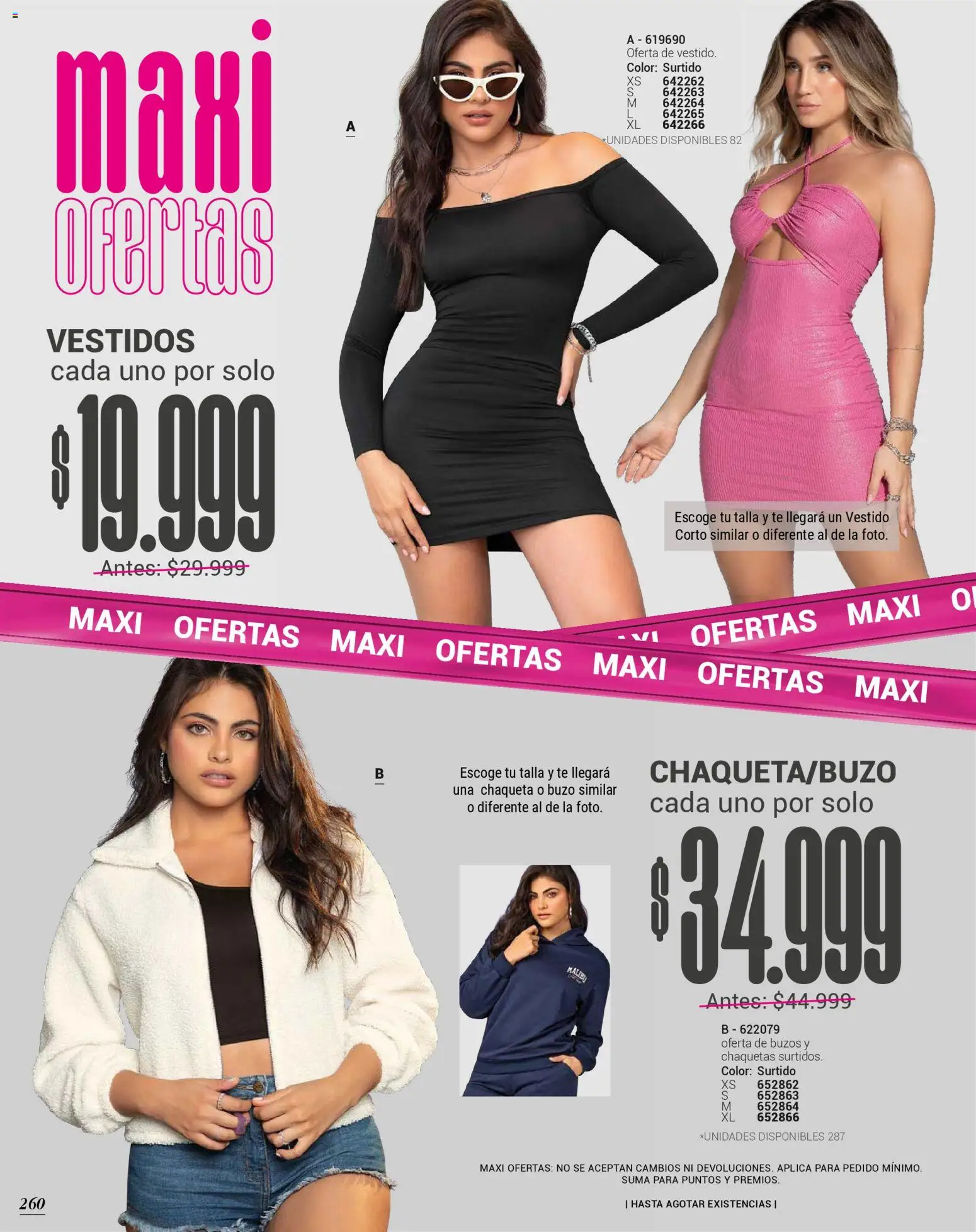 Carmel revista - valida desde el 01.01.2026 | Página: 260 | Productos: Té, Buzo, Vestido, Chaqueta